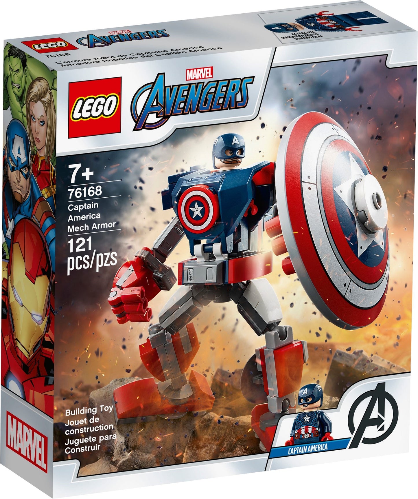 Captain America Mech Armor | Marvel Super Heroes | 76168