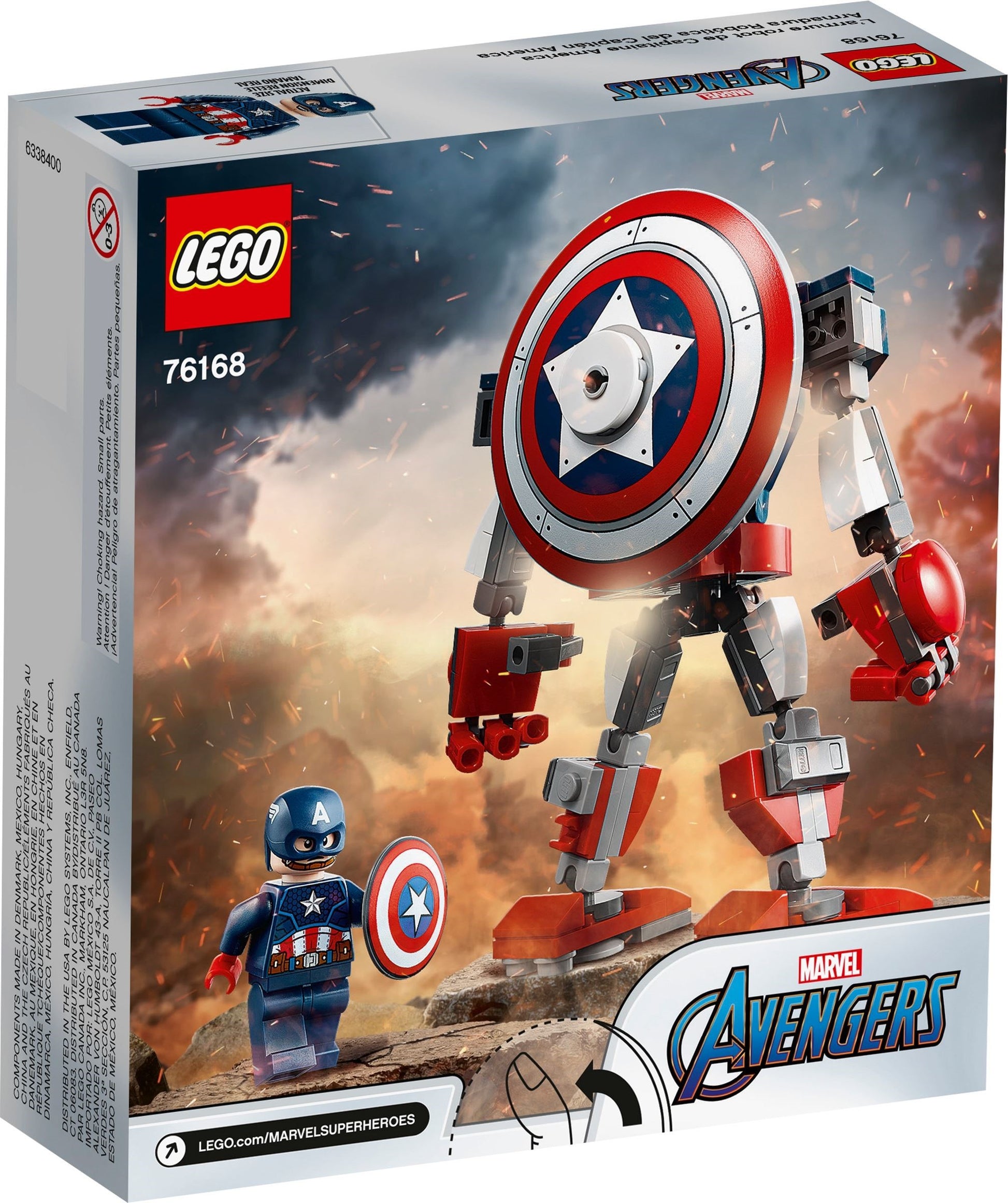 Captain America Mech Armor | Marvel Super Heroes | 76168