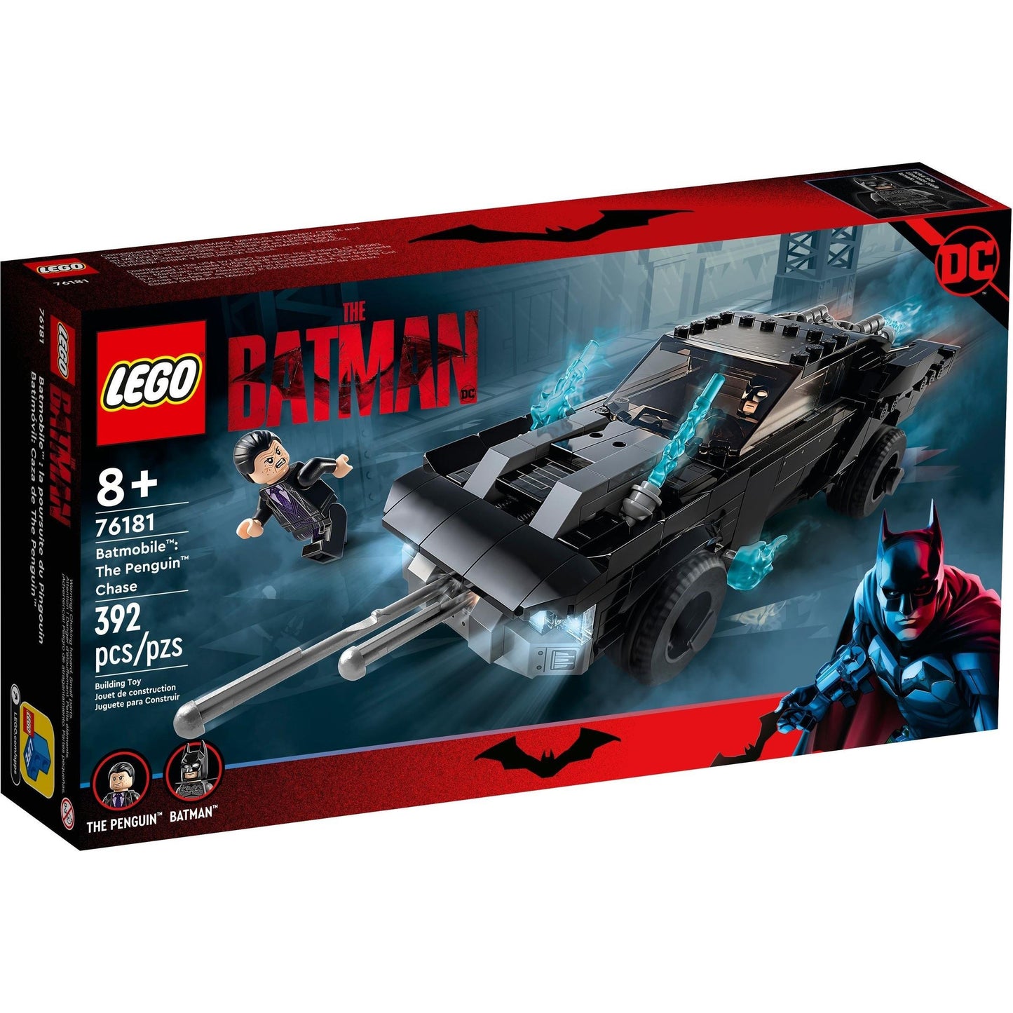 Batmobile : La poursuite du Pingouin | Super-héros DC Comics | 76181