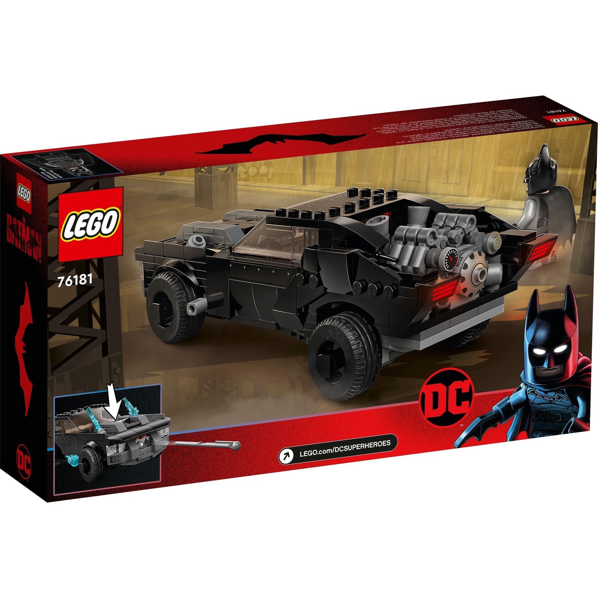 Batmobile : La poursuite du Pingouin | Super-héros DC Comics | 76181