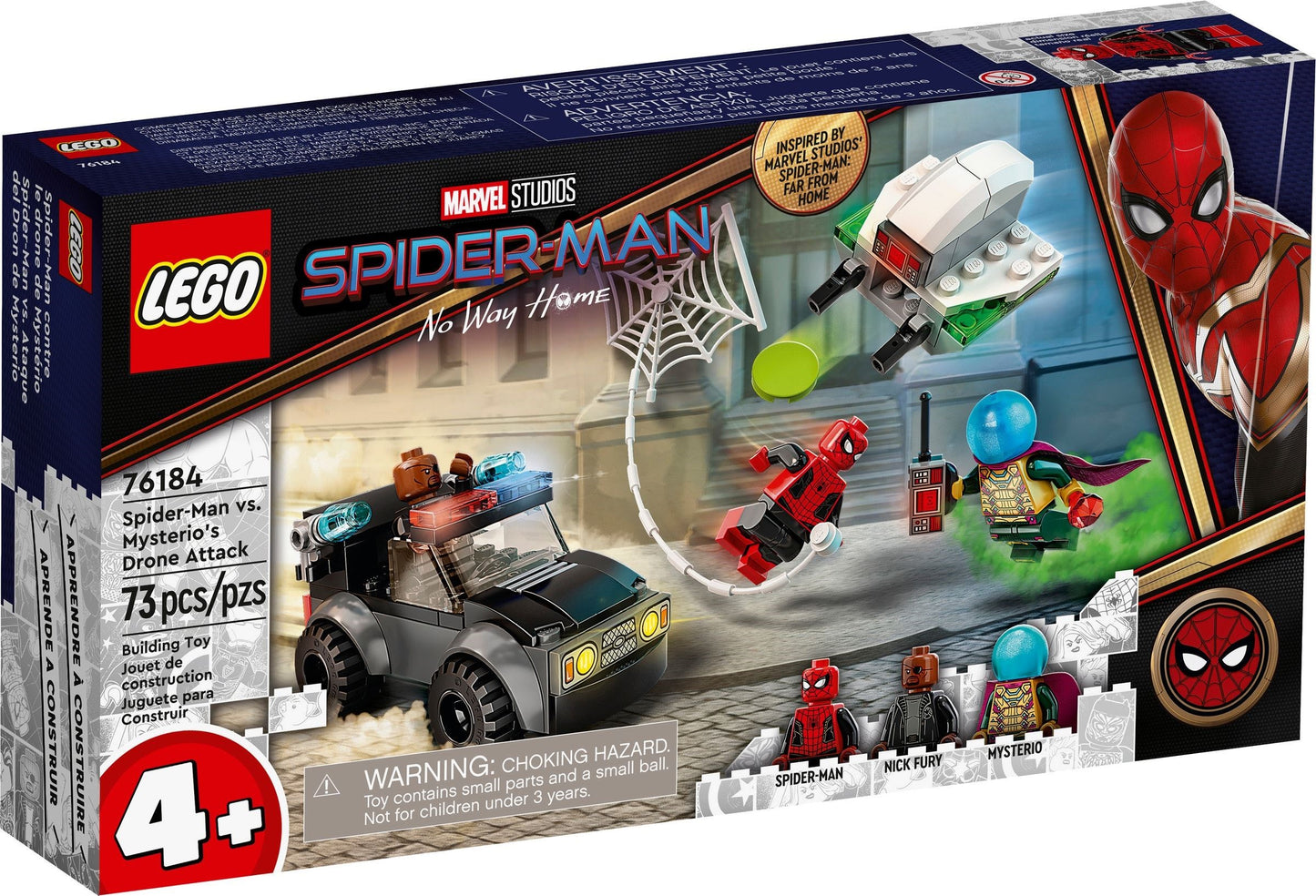 Spider-Man vs. Mysterio's Drone Attack | Marvel Super Heroes | 76184