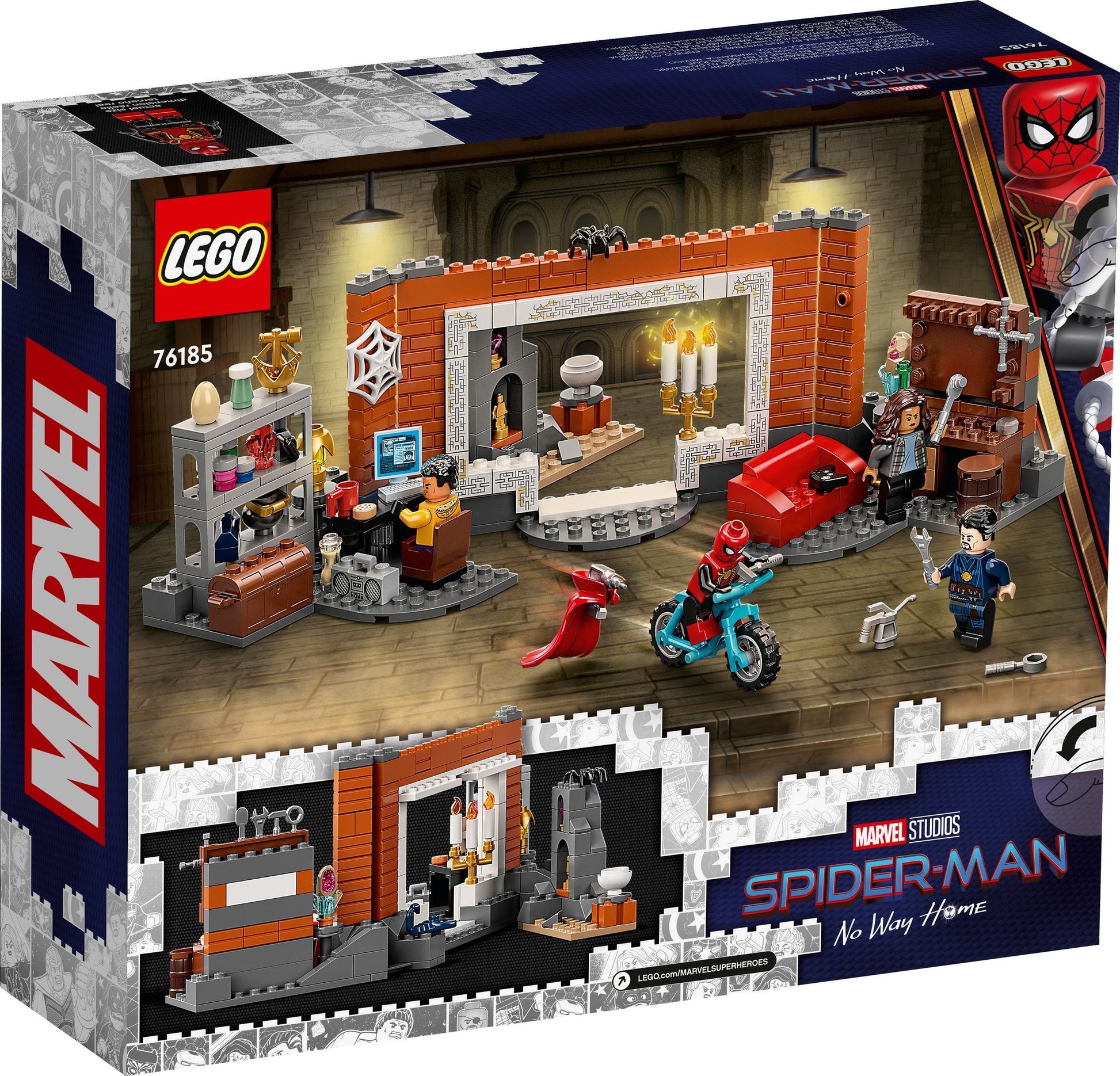 Spider-Man à l'atelier du Sanctuaire | Super-héros Marvel | 76185