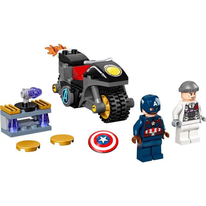Captain America and Hydra Face-Off | Marvel Super Heroes