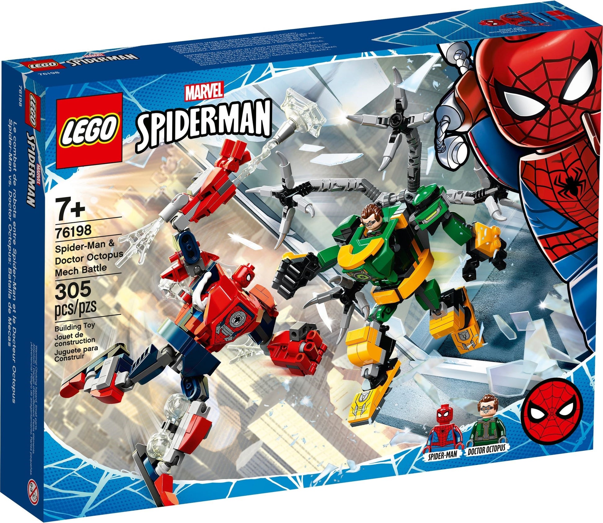 Spider-Man & Doctor Octopus Mech Battle | Marvel Super Heroes | 76198