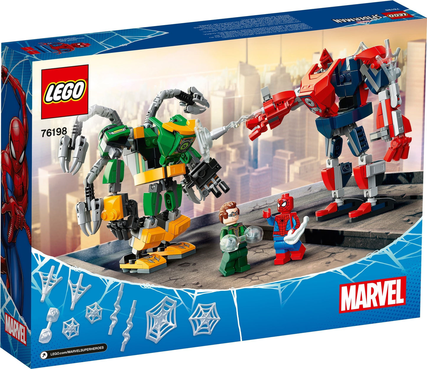 Spider-Man & Doctor Octopus Mech Battle | Marvel Super Heroes | 76198