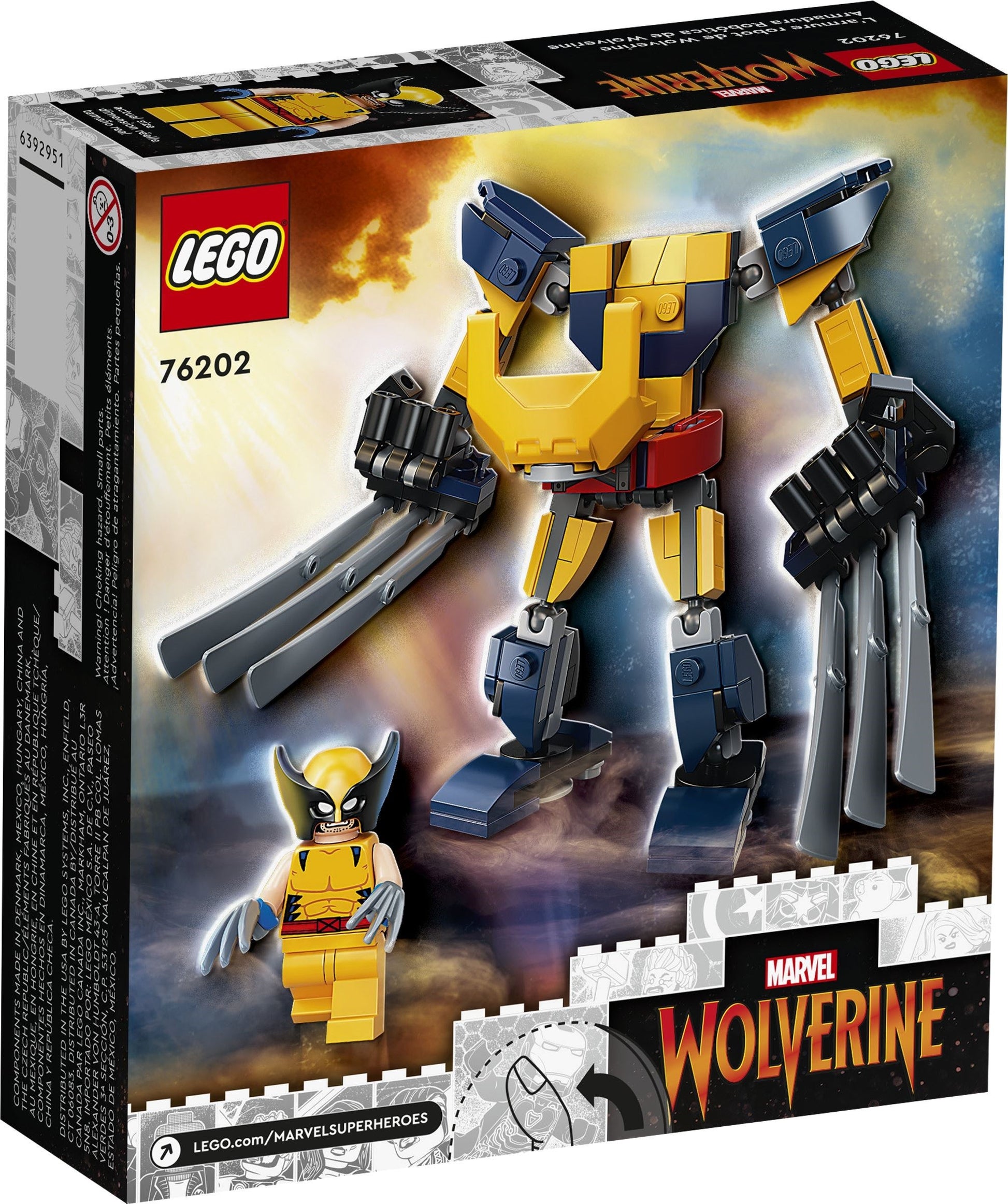 Wolverine Mech Armor | Marvel Super Heroes | 76202