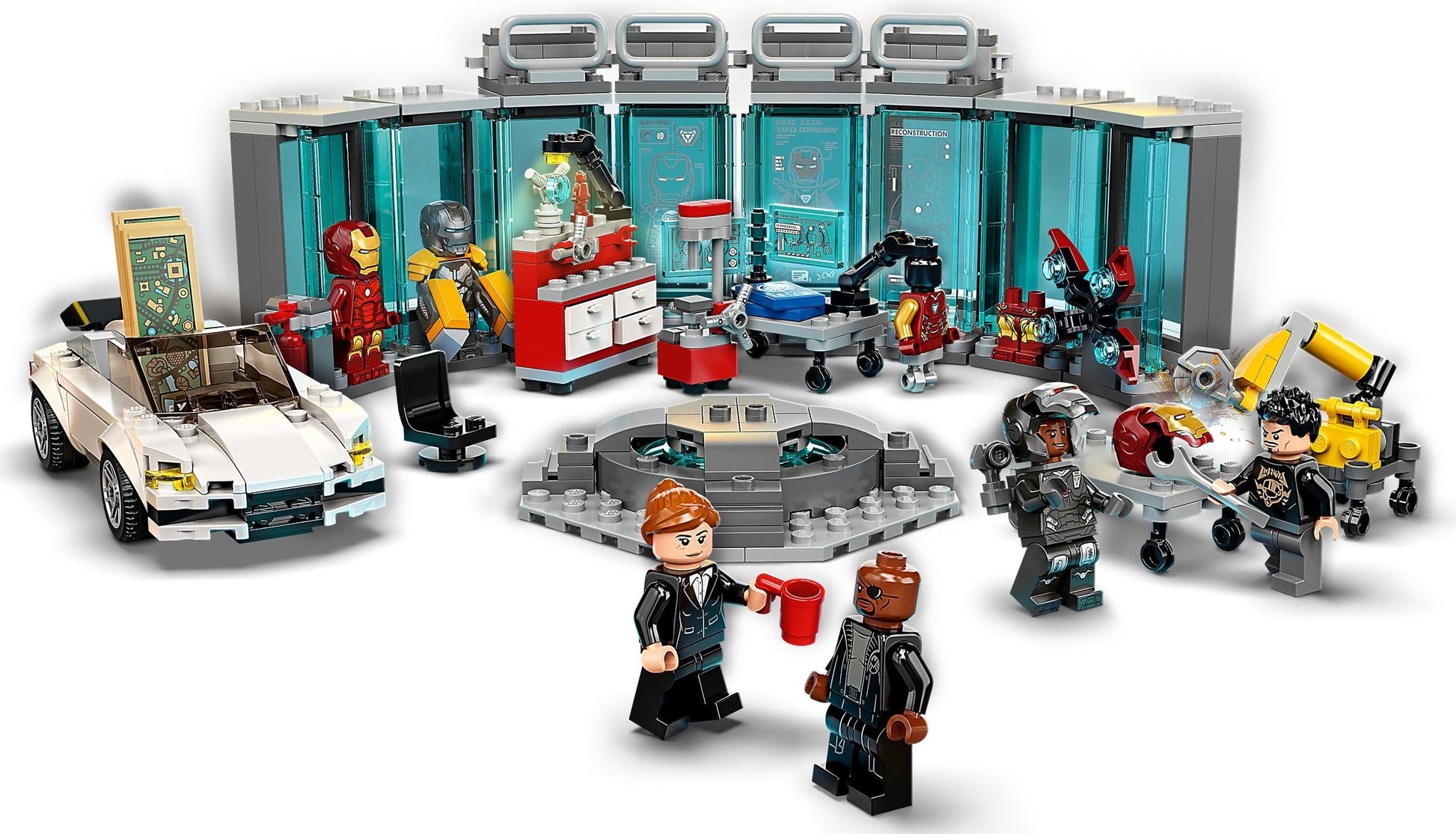 Iron Man Armory | Marvel Super Heroes | 76216