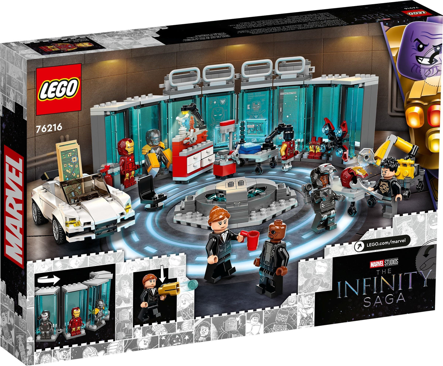 Iron Man Armory | Marvel Super Heroes | 76216