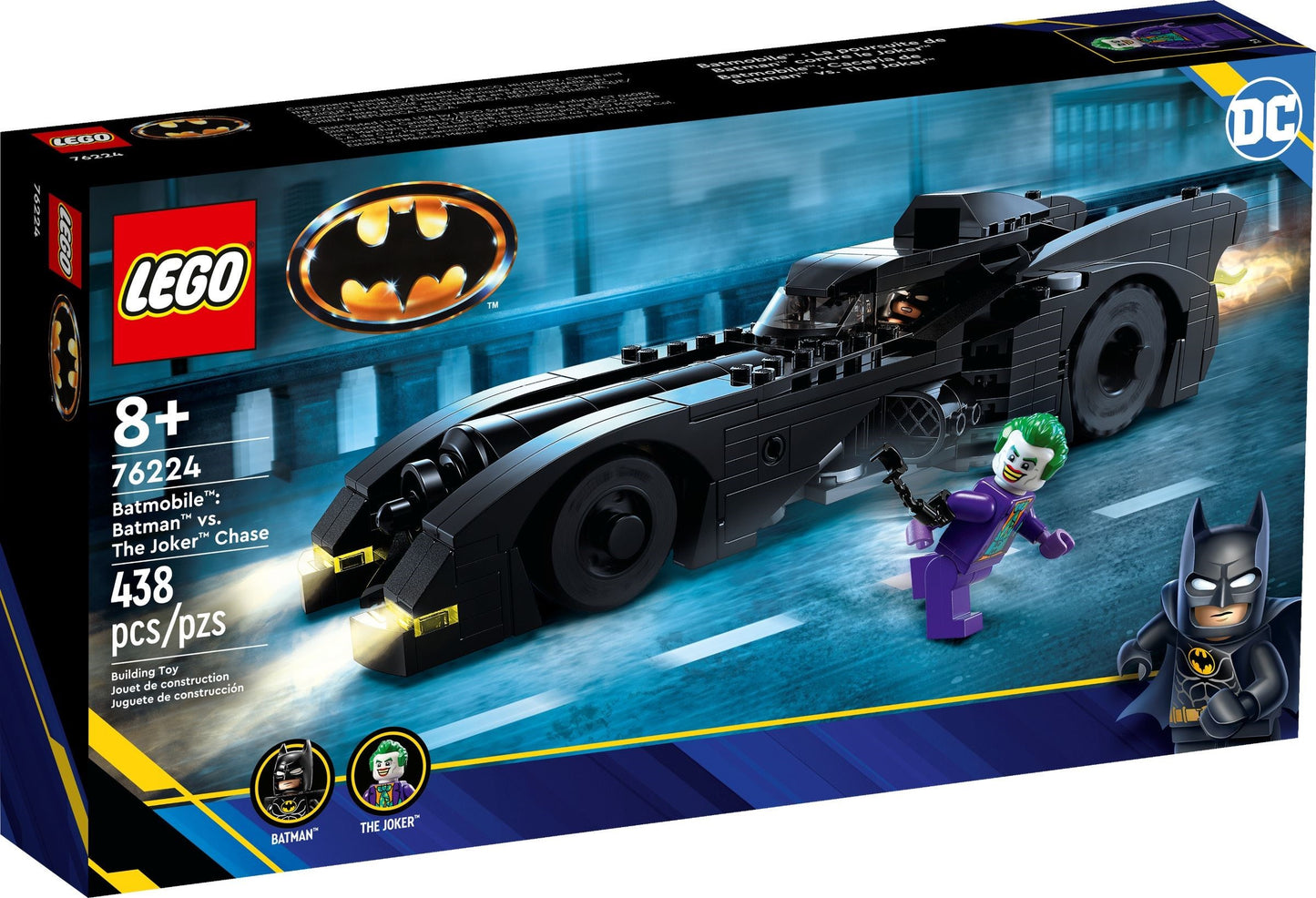 Batmobile: Batman vs. The Joker Chase | DC Comics Super Heroes | 76224