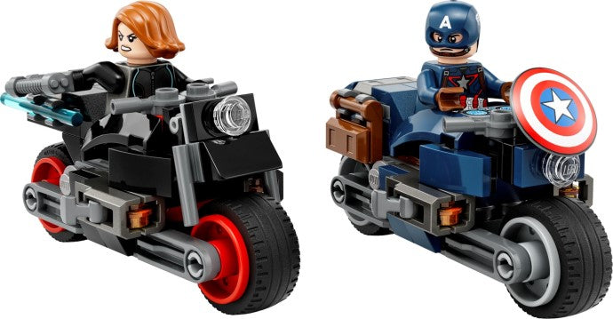 Black Widow & Captain America Motorcycles | Marvel Super Heroes | 76260