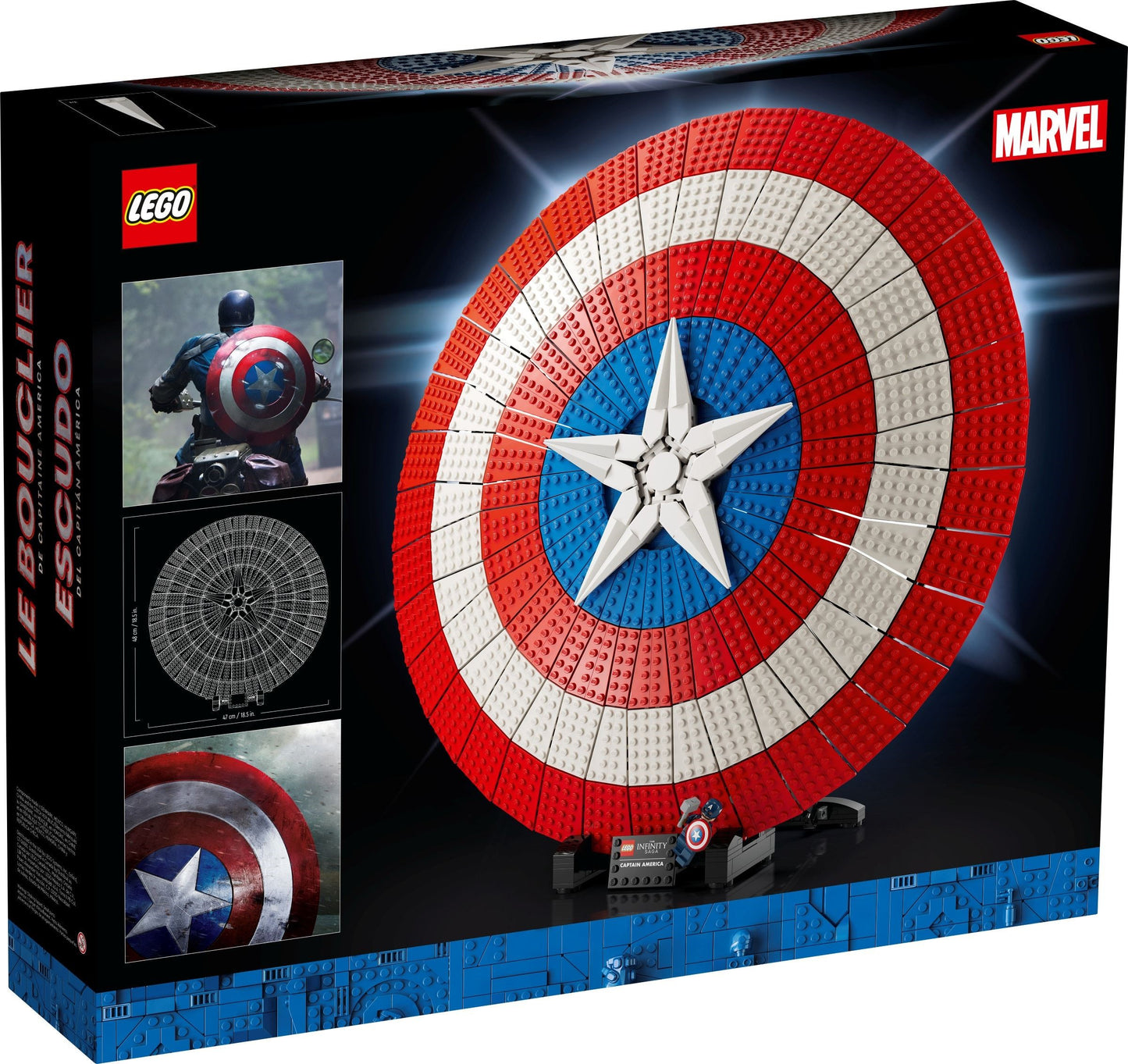 Captain America's Shield | Marvel Super Heroes | 76262