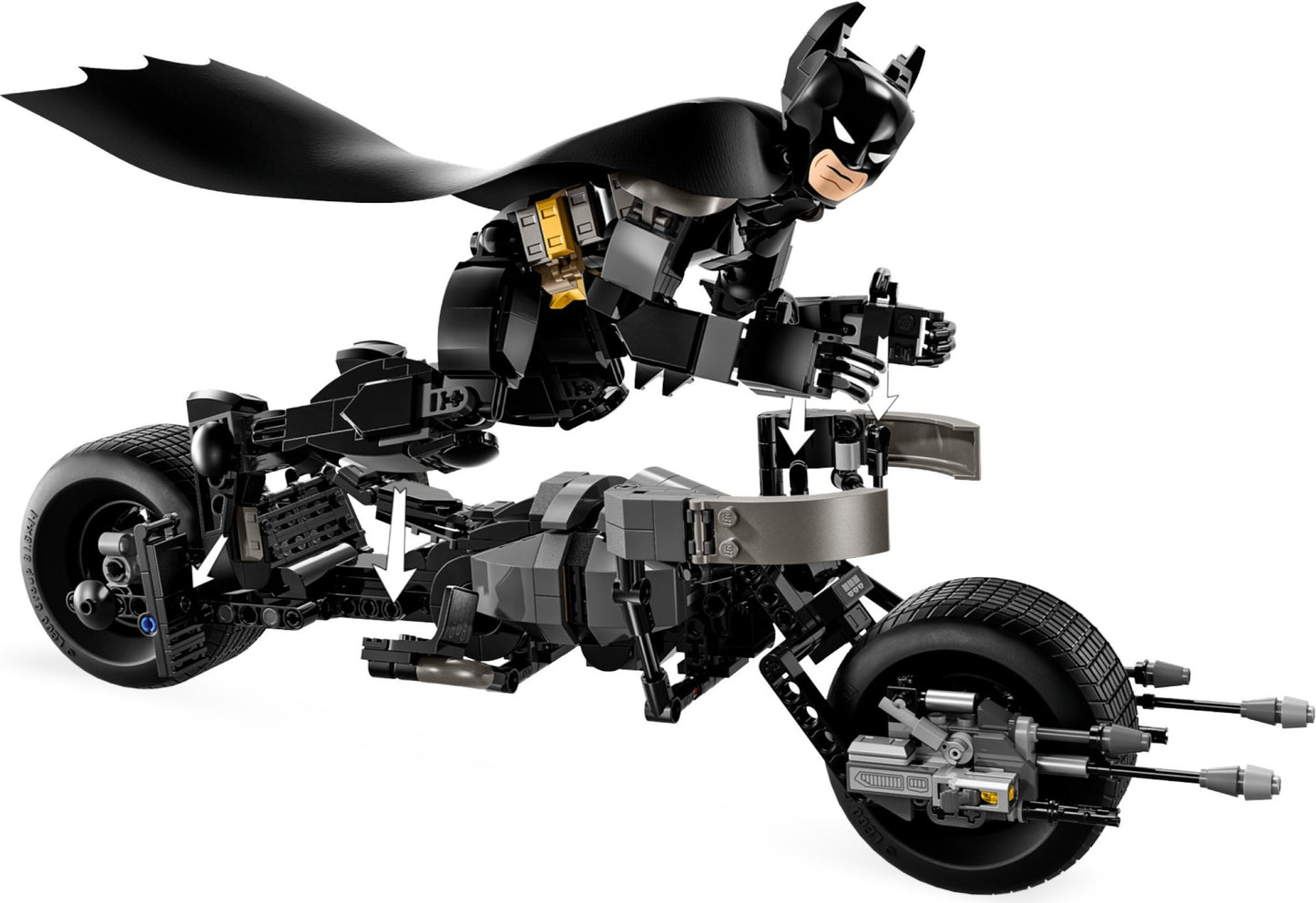 Batman Construction Figure and the Bat-Pod Bike | DC Comics Super Heroes | 76273