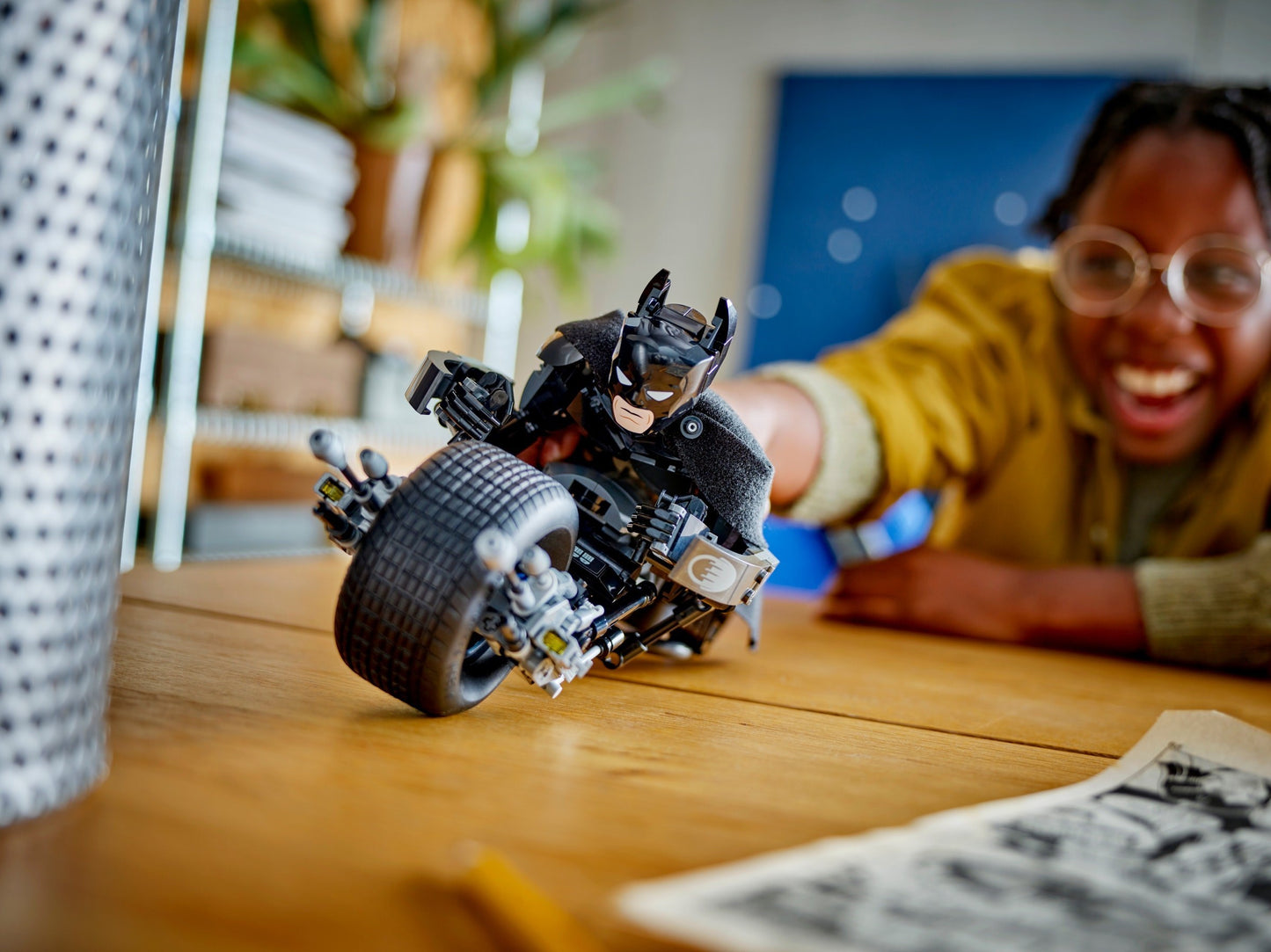 Batman Construction Figure and the Bat-Pod Bike | DC Comics Super Heroes | 76273