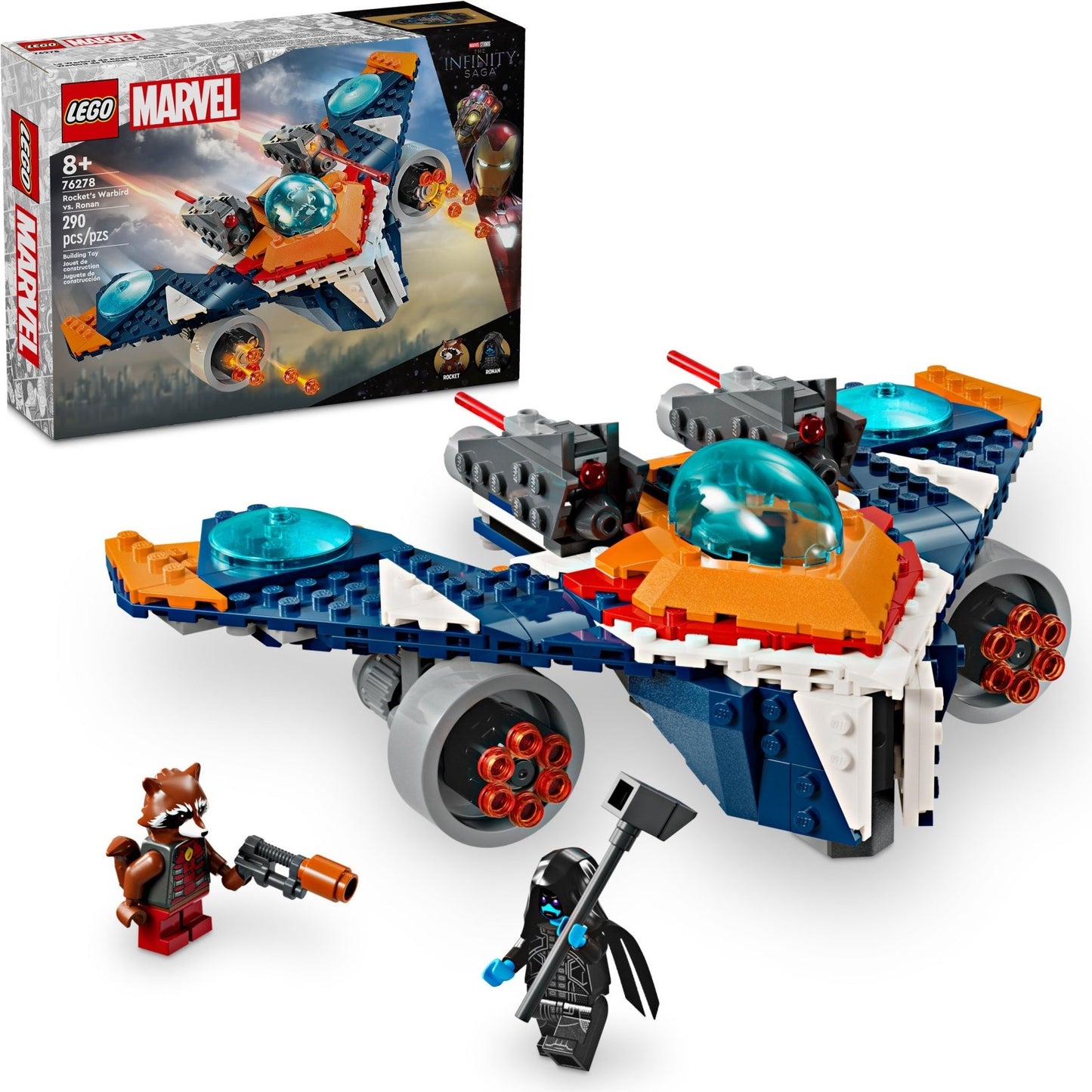 Rocket's Warbird vs. Ronan | Marvel Super Heroes | 76278