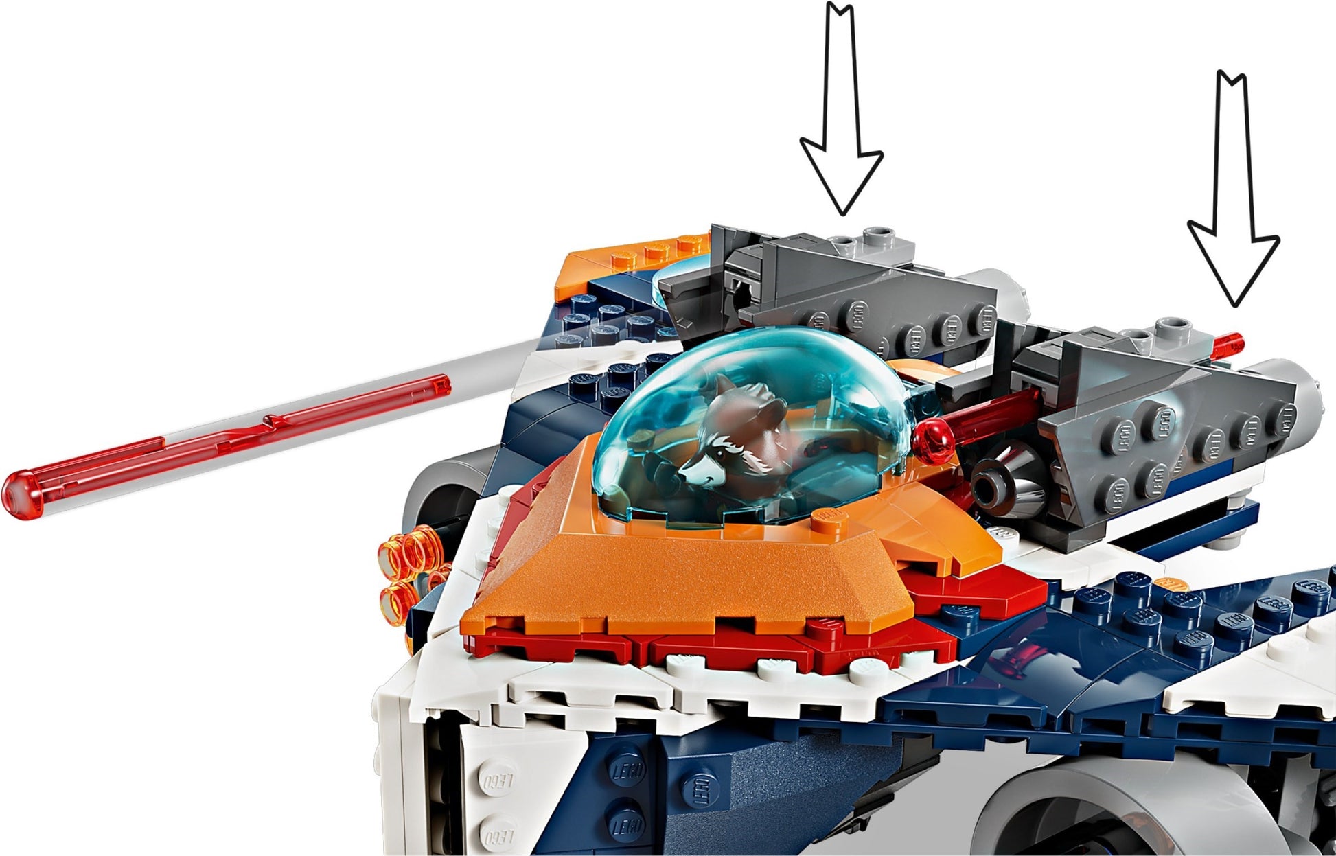 Rocket's Warbird vs. Ronan | Marvel Super Heroes | 76278
