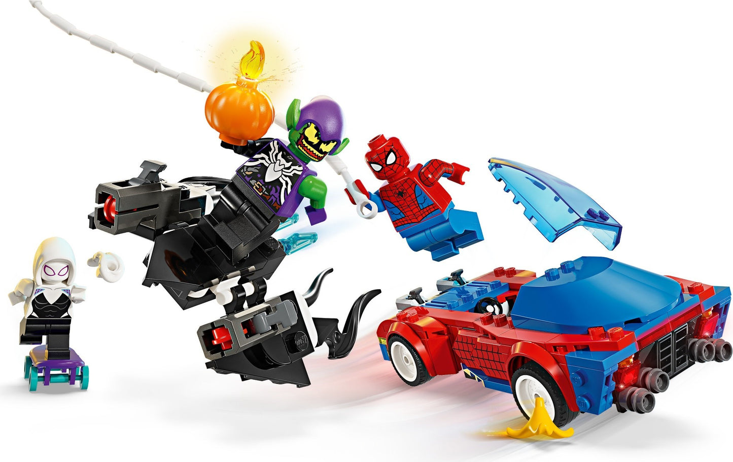 Spider-Man Race Car & Venom Green Goblin | Marvel Super Heroes | 76279