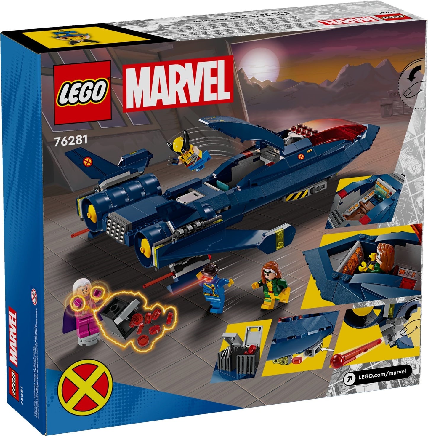 X-Men X-Jet | Marvel Super Heroes | 76281