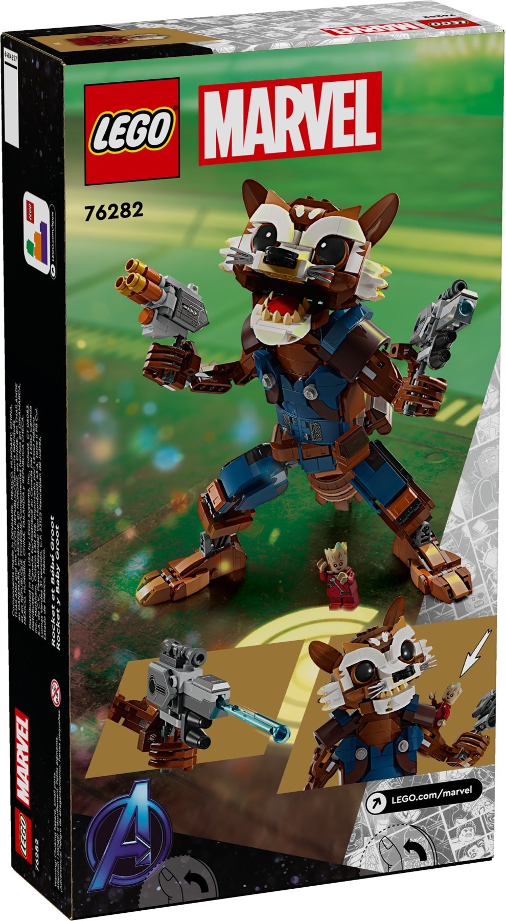 Rocket & Baby Groot | Marvel Super Heroes | 76282