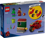 Iron Man à vélo et Hulk | Super-héros Marvel | 76287