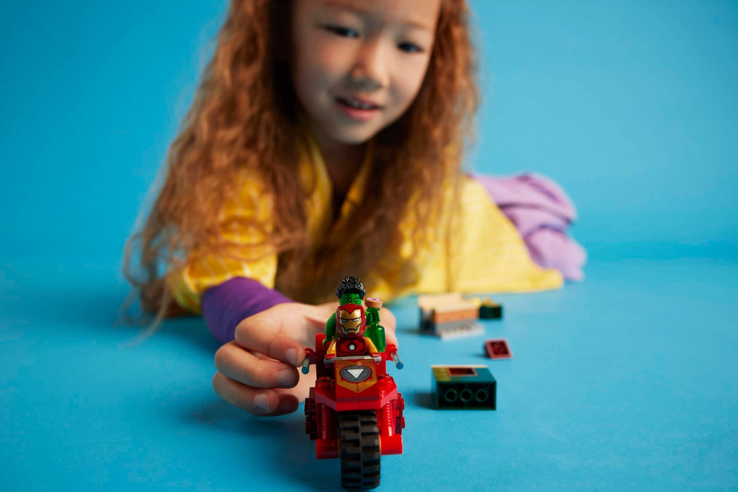 Iron Man with Bike and The Hulk | Marvel Super Heroes | 76287
