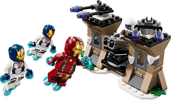 Iron Man & Iron Legion vs. Hydra Soldier  | Marvel Super Heroes | 76288