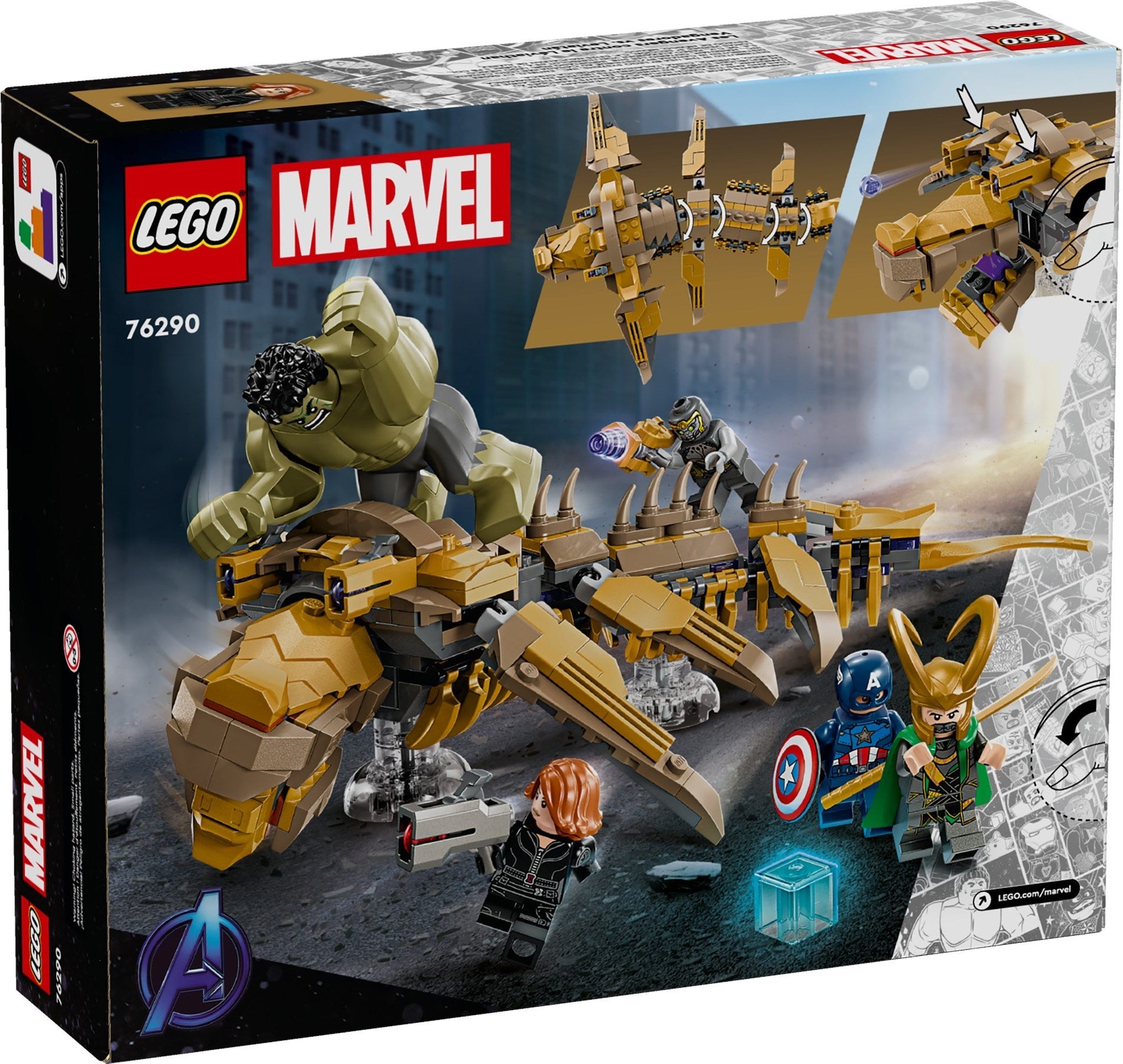The Avengers vs. The Leviathan | Marvel Super Heroes | 76290