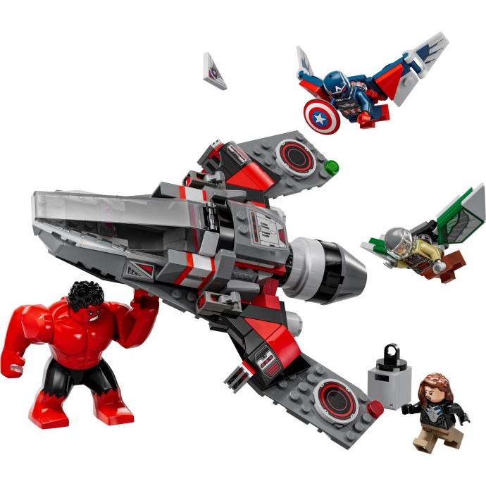 Captain America vs. Red Hulk Battle | Marvel Super Heroes | 76292