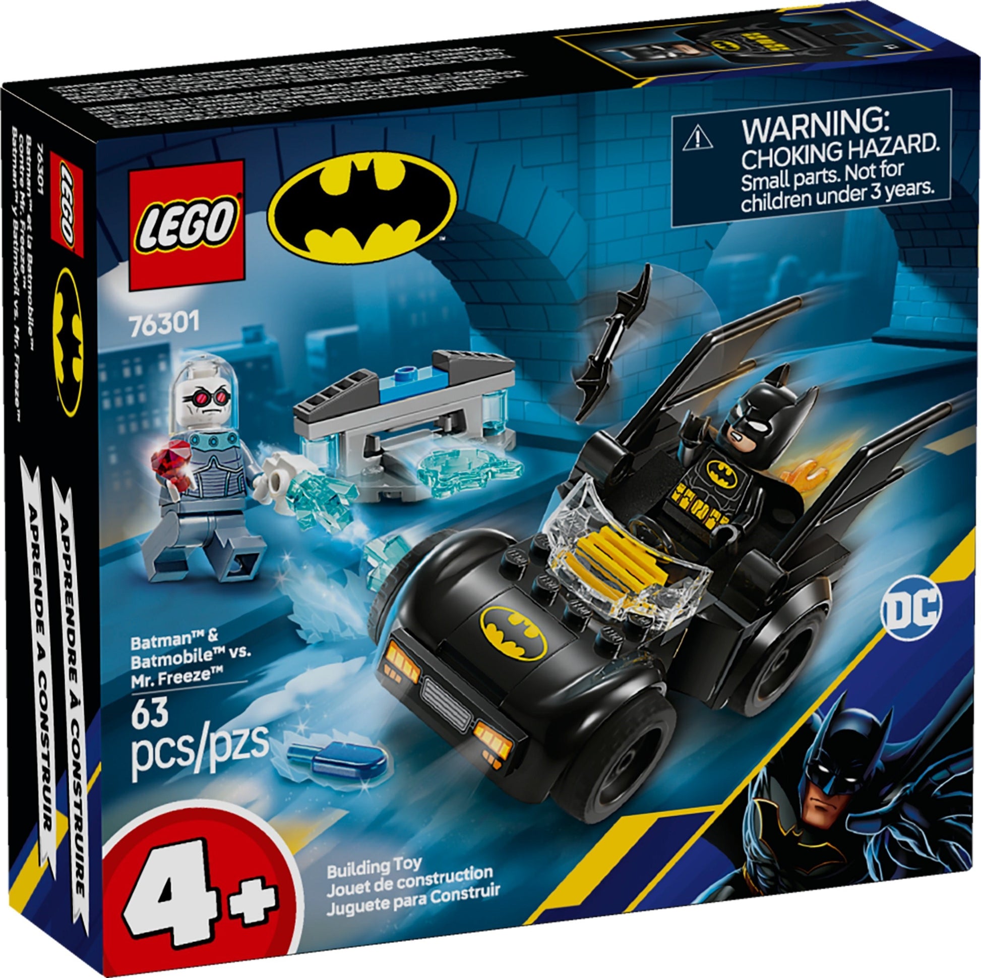 Batman & Batmobile vs. Mr. Freeze | DC Comics Super Heroes | 76301