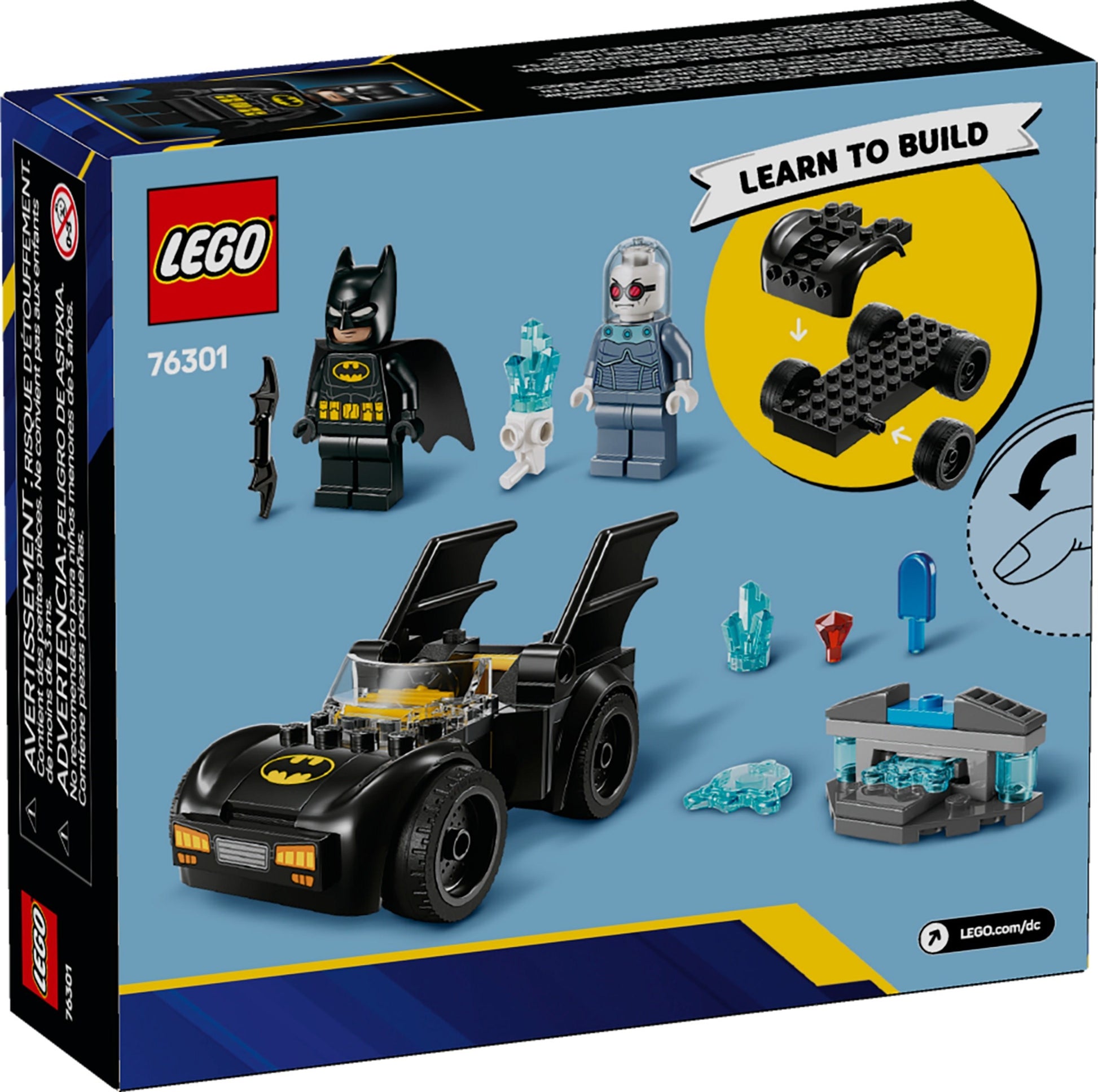 Batman & Batmobile vs. Mr. Freeze | DC Comics Super Heroes | 76301