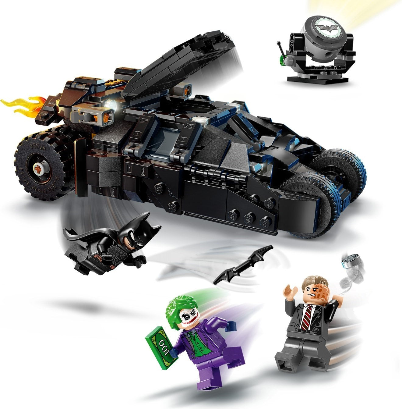 Batman Tumbler vs. Two-Face & The Joker | DC Comics Super Heroes | 76303