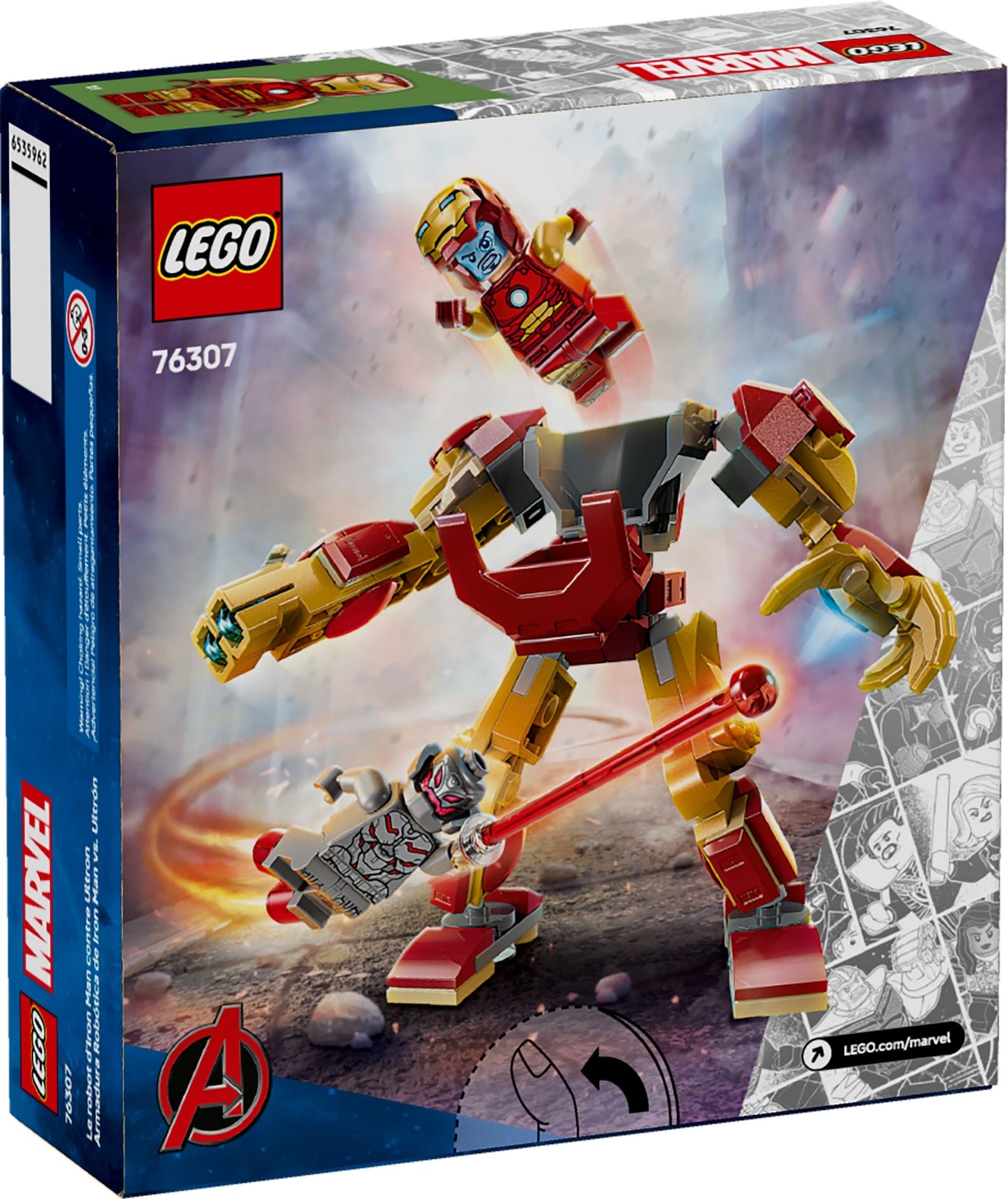 Iron Man Mech vs. Ultron | Marvel Super Heroes | 76307