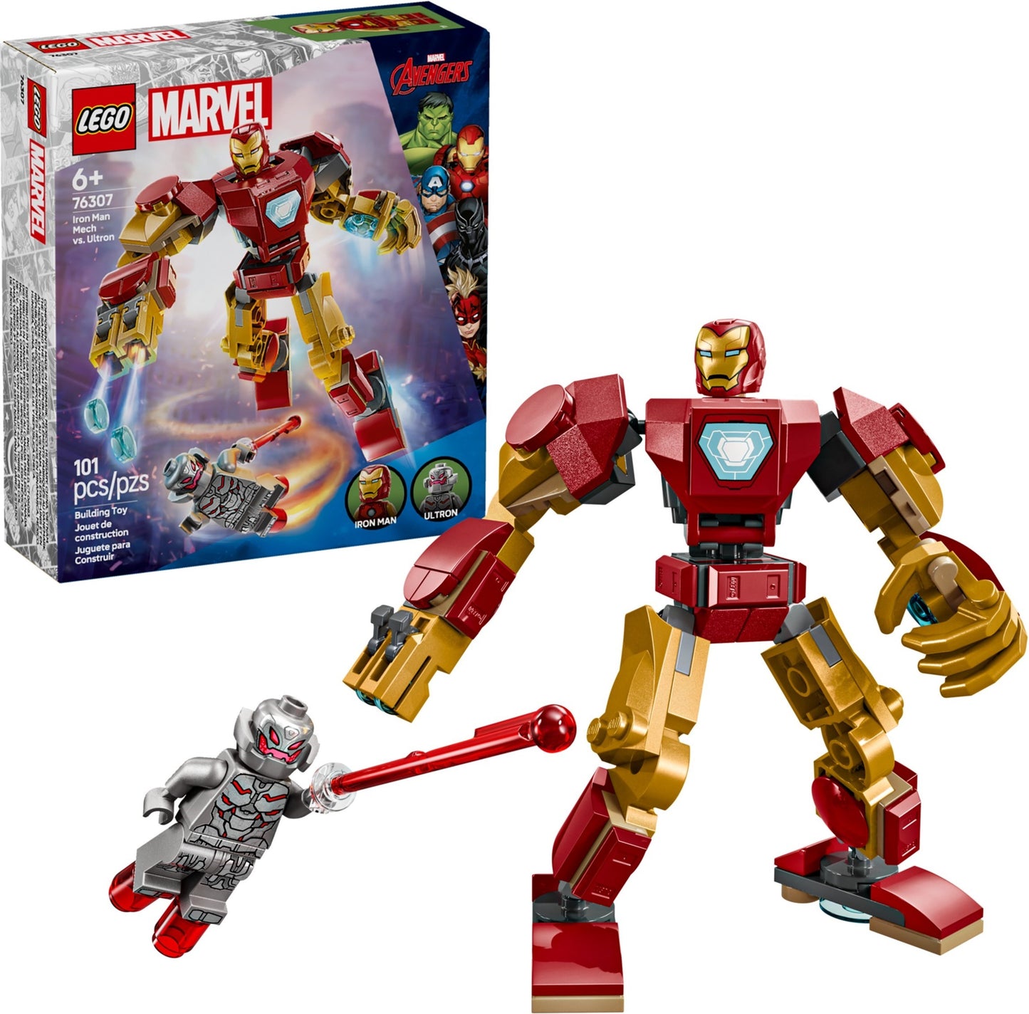Iron Man Mech vs. Ultron | Marvel Super Heroes | 76307
