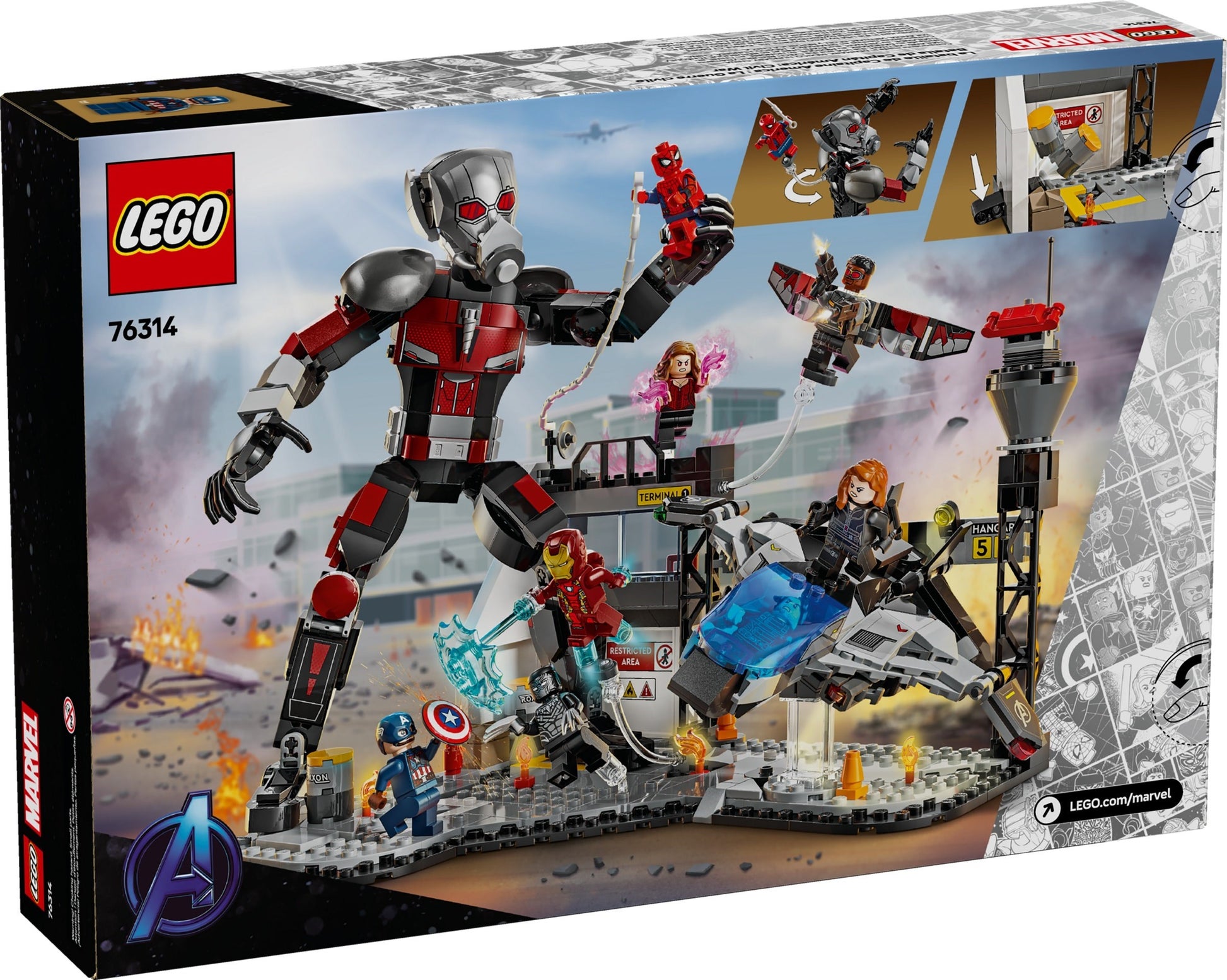 Captain America: Civil War Battle | Marvel Super Heroes | 76314