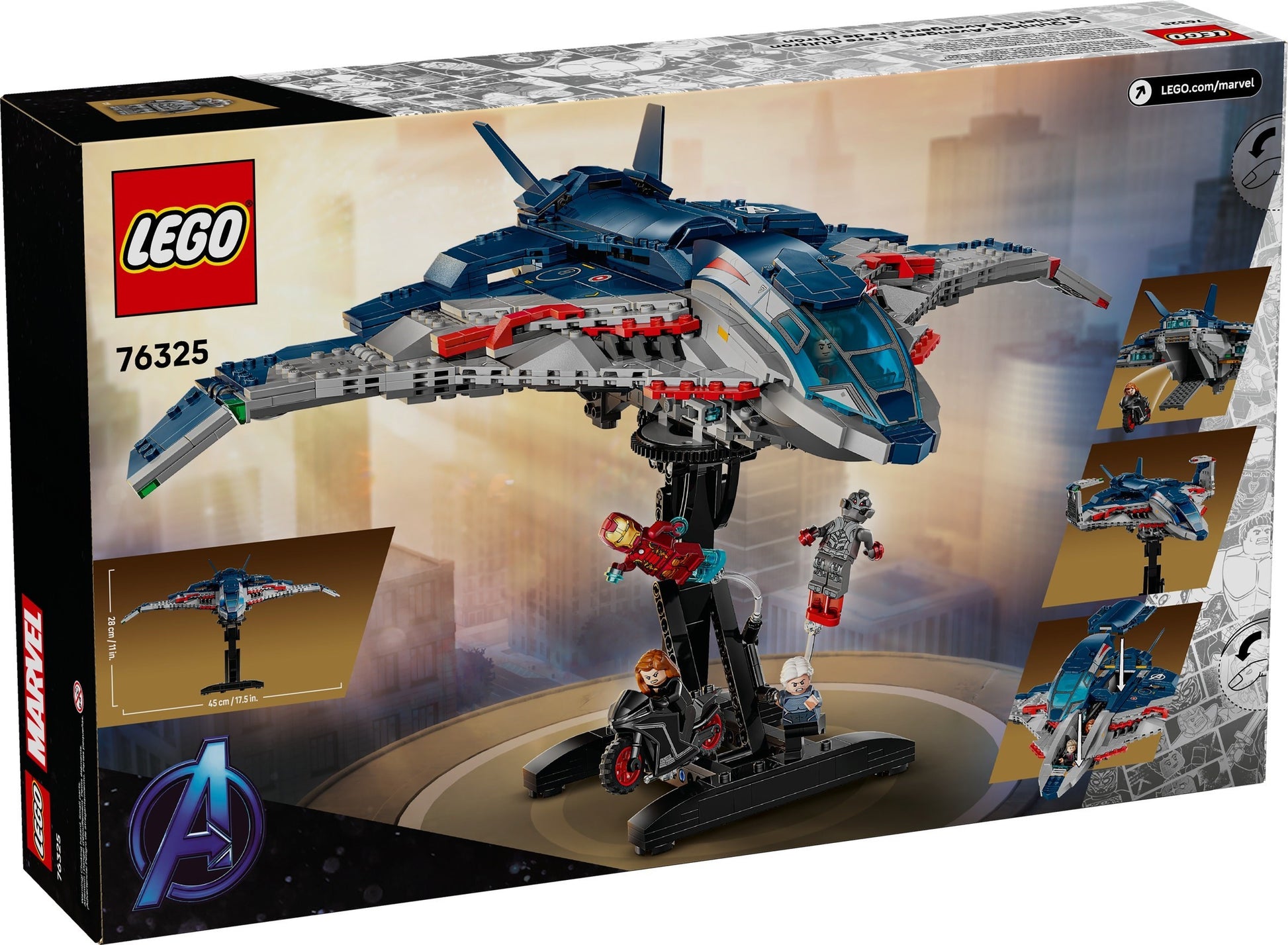 Avengers: Age of Ultron Quinjet | Marvel Super Heroes | 76325