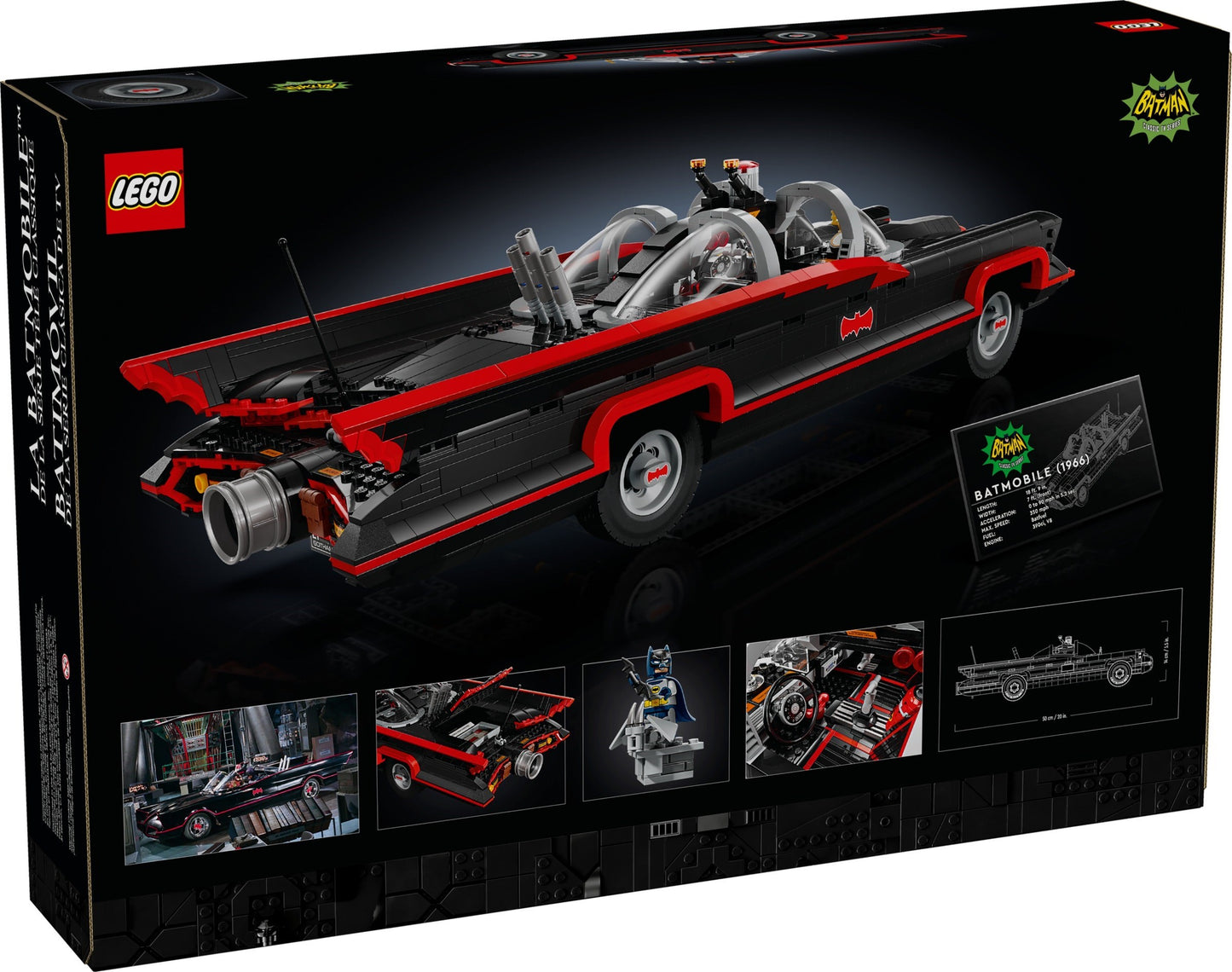 Batman: The Classic TV Series Batmobile | DC Comics Super Heroes | 76328