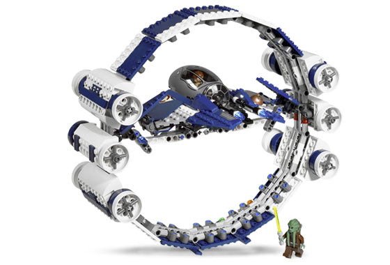 Jedi Starfighter with Hyperdrive Booster Ring | Star Wars | 7661