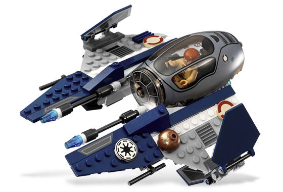 Jedi Starfighter with Hyperdrive Booster Ring | Star Wars | 7661