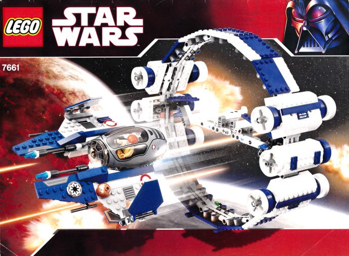 Jedi Starfighter with Hyperdrive Booster Ring | Star Wars | 7661