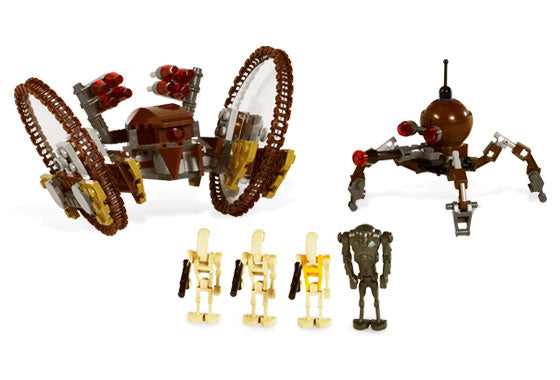 Hailfire Droid & Spider Droid | Star Wars | 7670