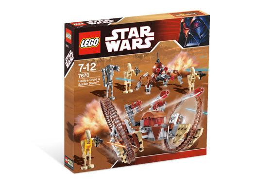 Hailfire Droid & Spider Droid | Star Wars | 7670