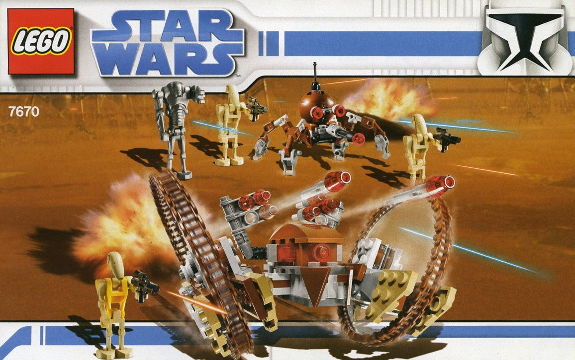Hailfire Droid & Spider Droid | Star Wars | 7670