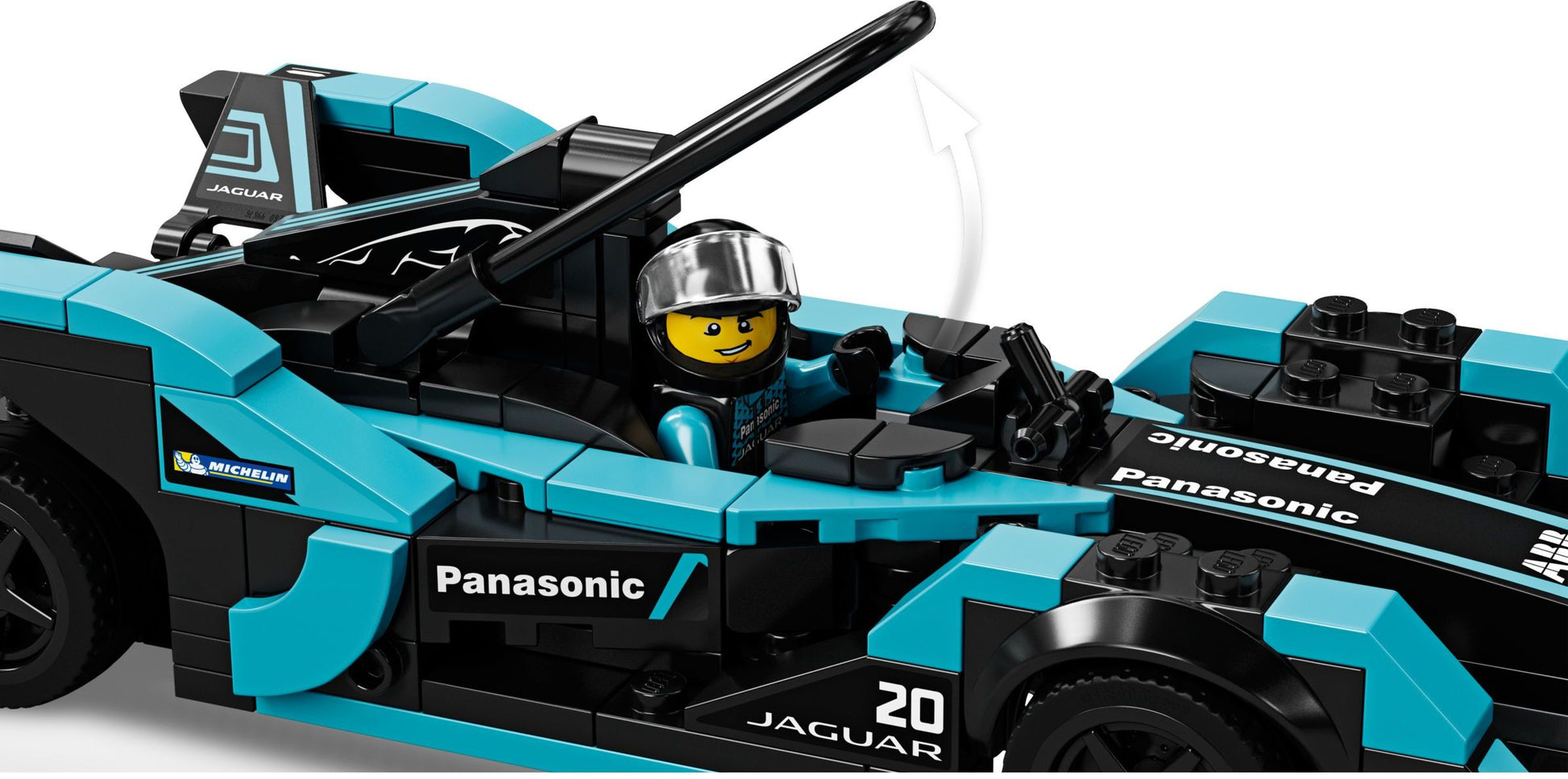 Formula E Panasonic Jaguar Racing GEN2 Car & Jaguar I-PACE eTROPHY | Speed Champions | 76898