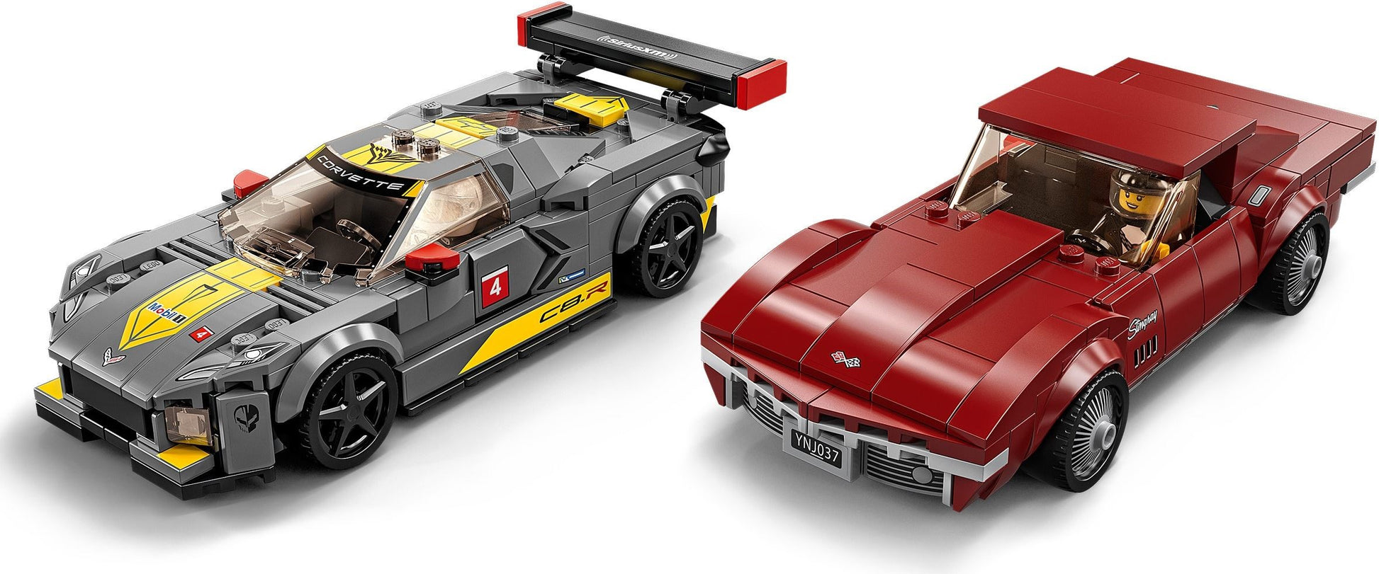 Chevrolet Corvette C8.R Race Car and 1968 Chevrolet Corvette | Speed Champions | 76903