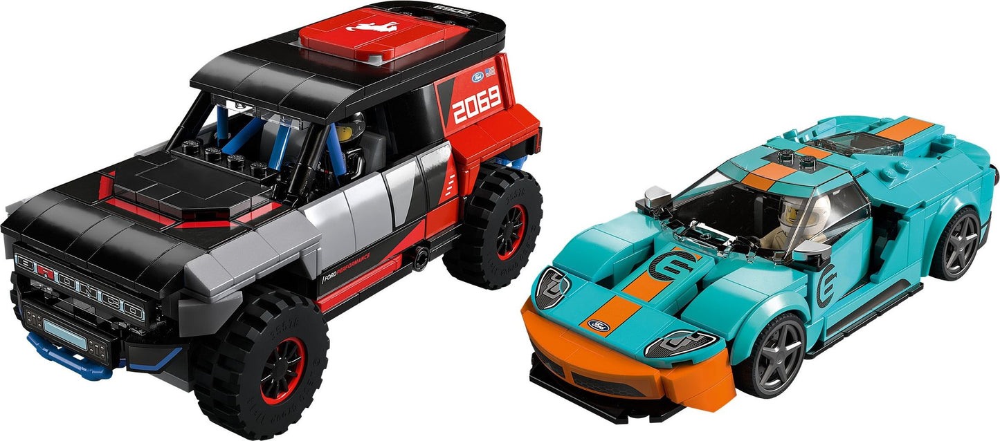 Ford GT Heritage Edition and Bronco R | Speed Champions | 76905