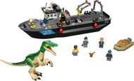 Baryonyx Dinosaur Boat Escape | Jurassic World | 76942