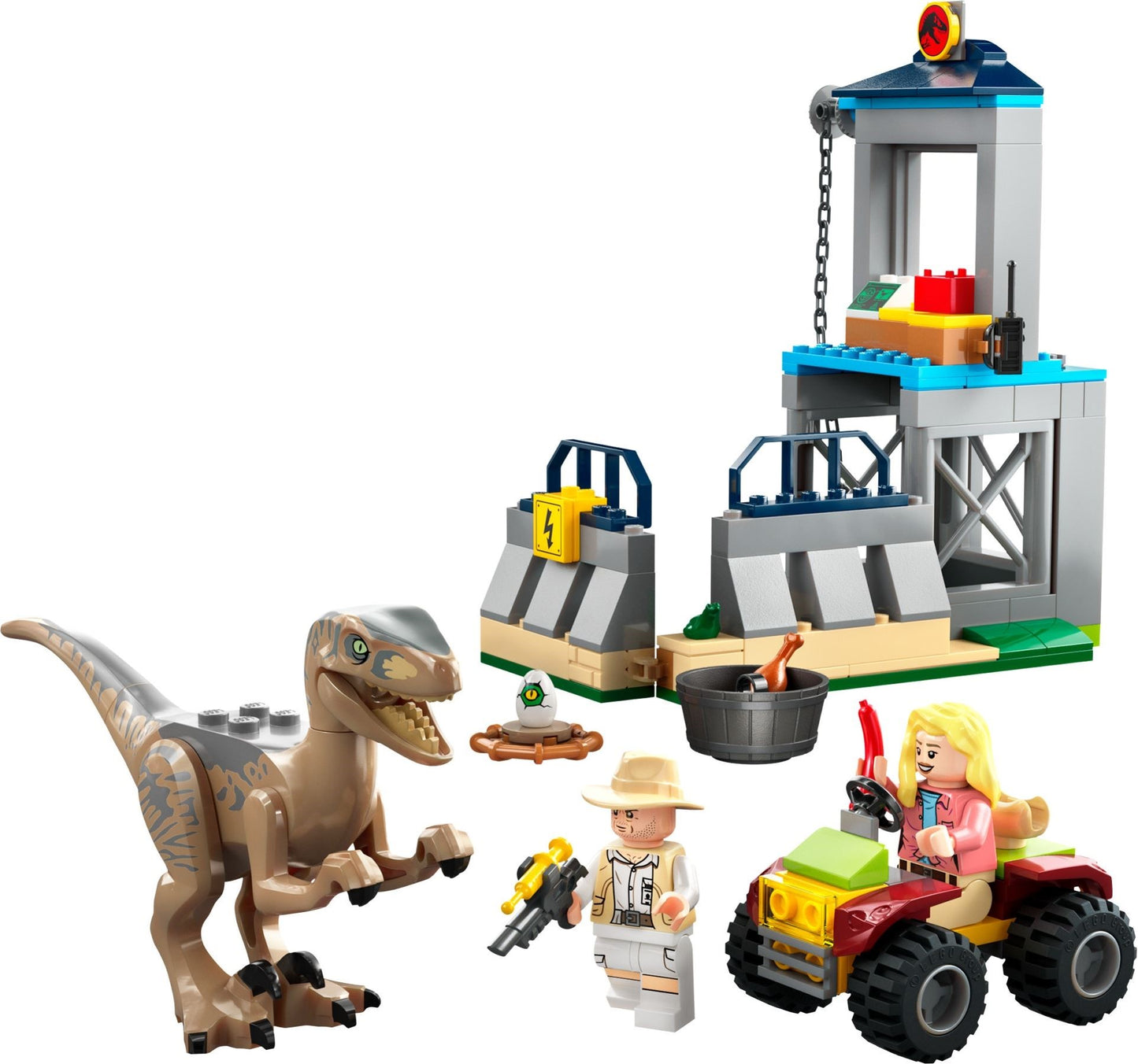 Velociraptor Escape | Jurassic World | 76957