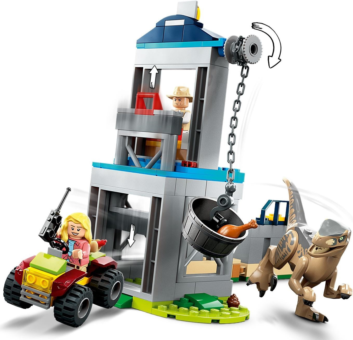 Velociraptor Escape | Jurassic World | 76957