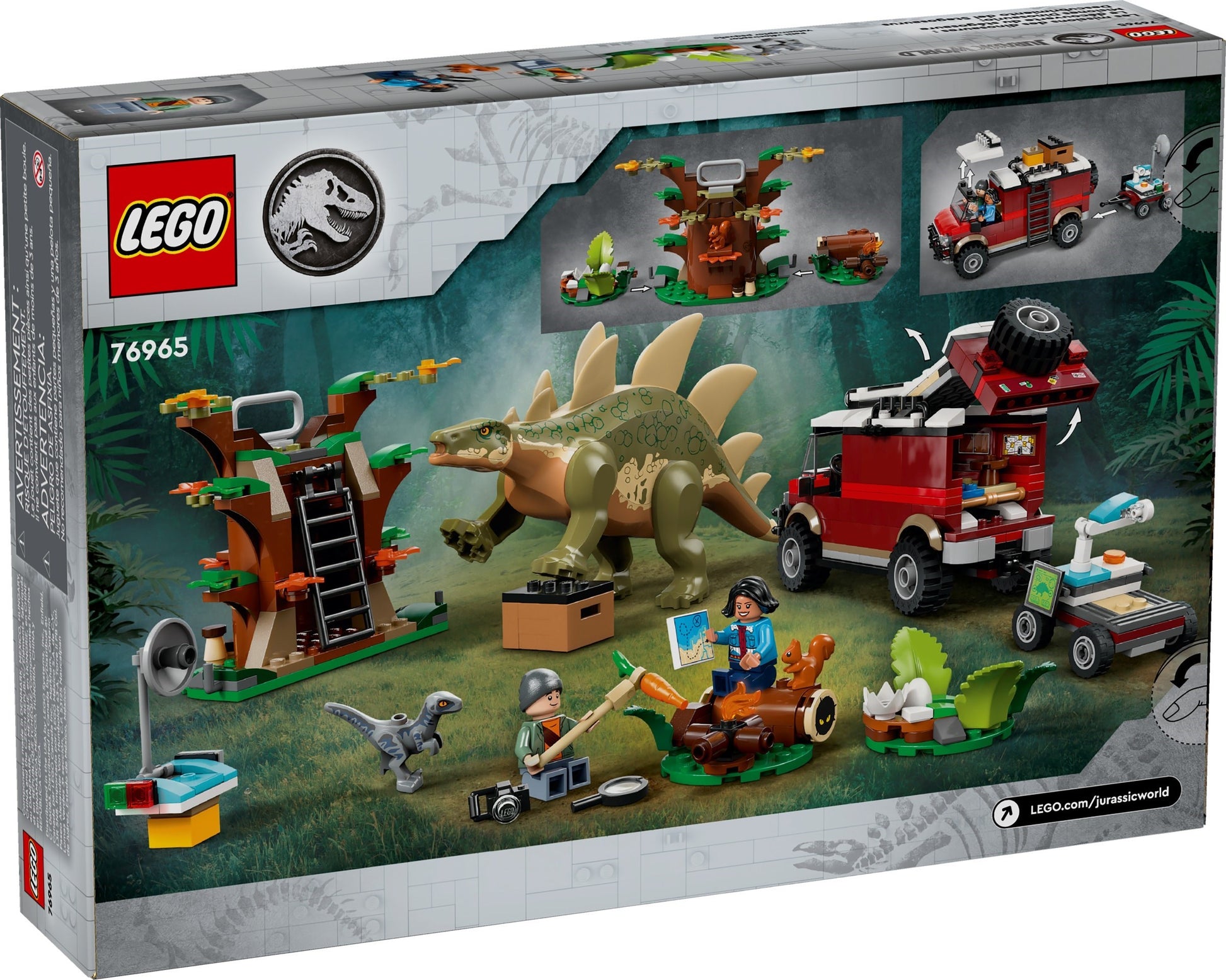 Dinosaur Missions: Stegosaurus Discovery | Jurassic World | 76965