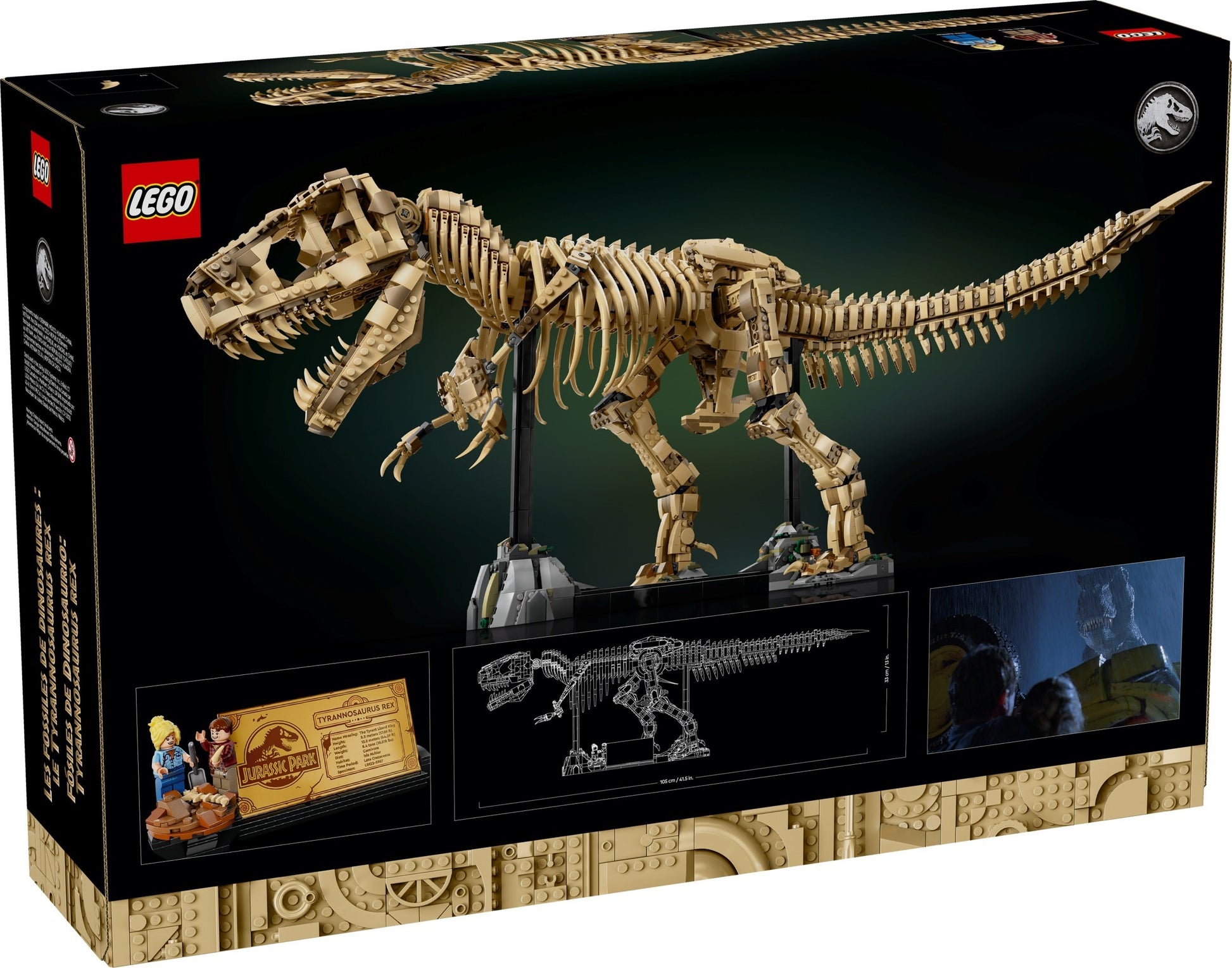 Dinosaur Fossils: Tyrannosaurus rex | Jurassic World | 76968