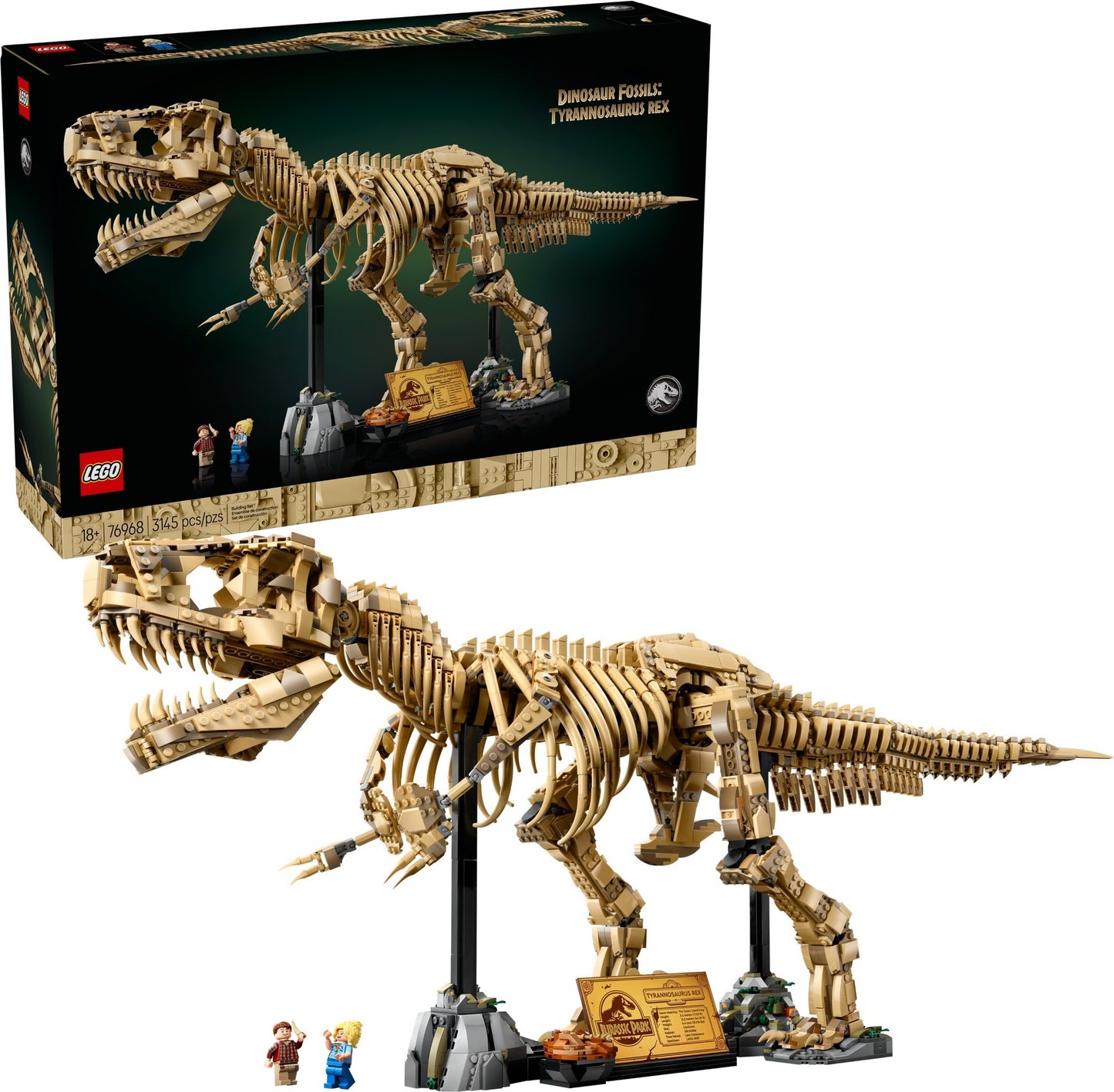 Dinosaur Fossils: Tyrannosaurus rex | Jurassic World | 76968